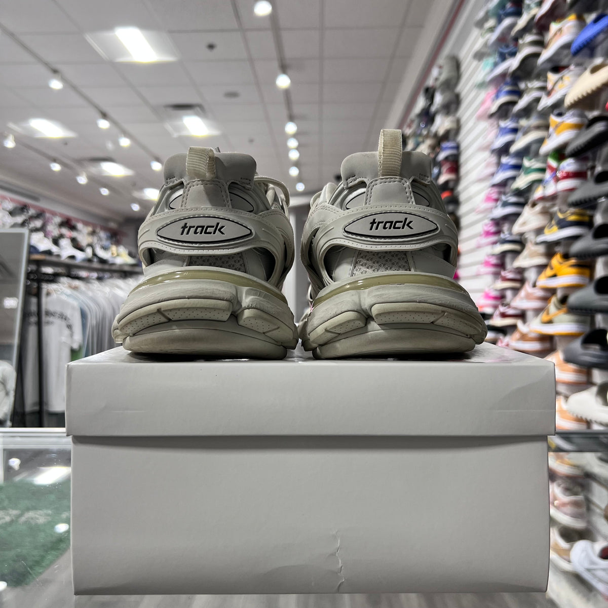 Balenciaga Track White (Lightly Worn+Replacement Box)
