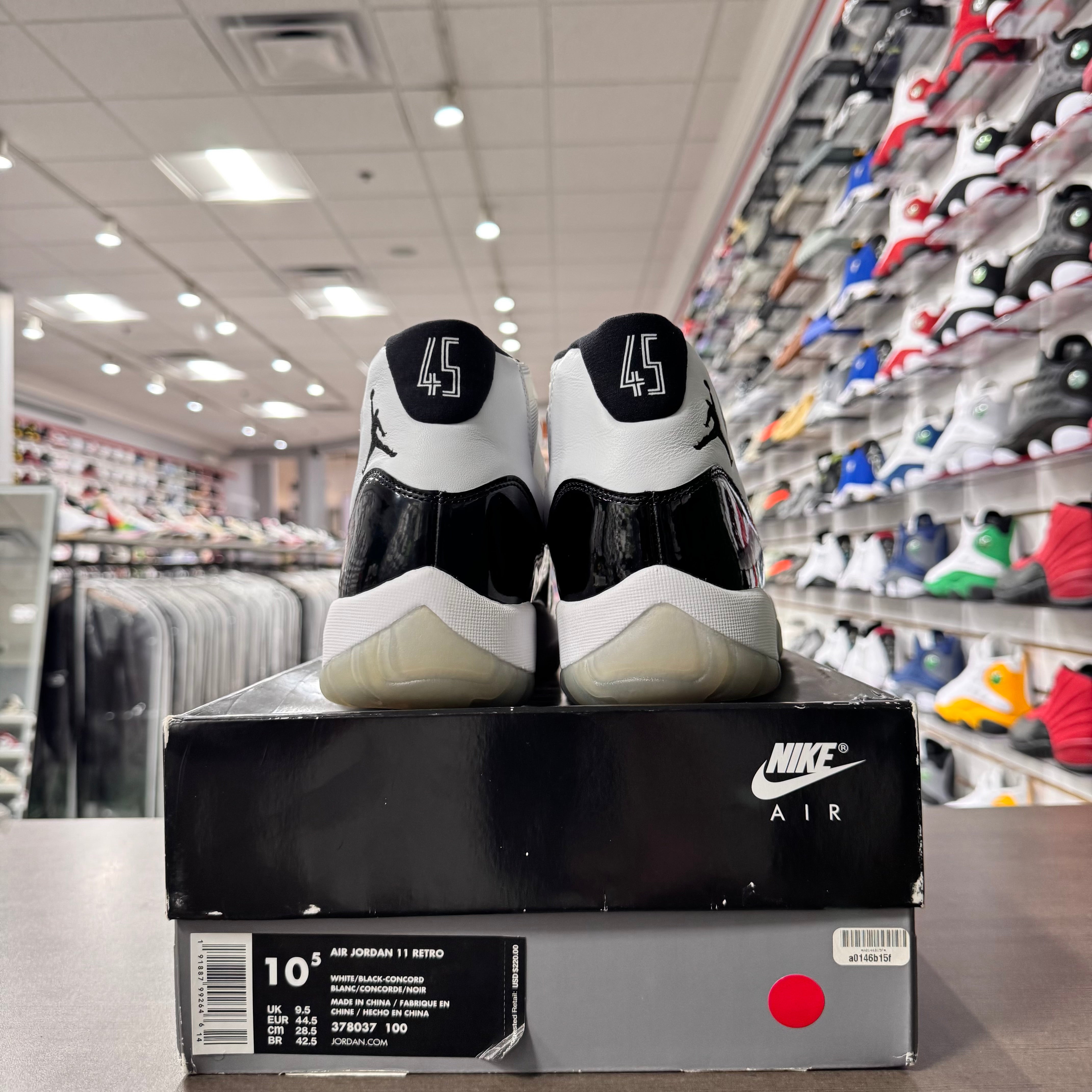 Jordan Retro 11 Mens Concord (Lightly Worn)