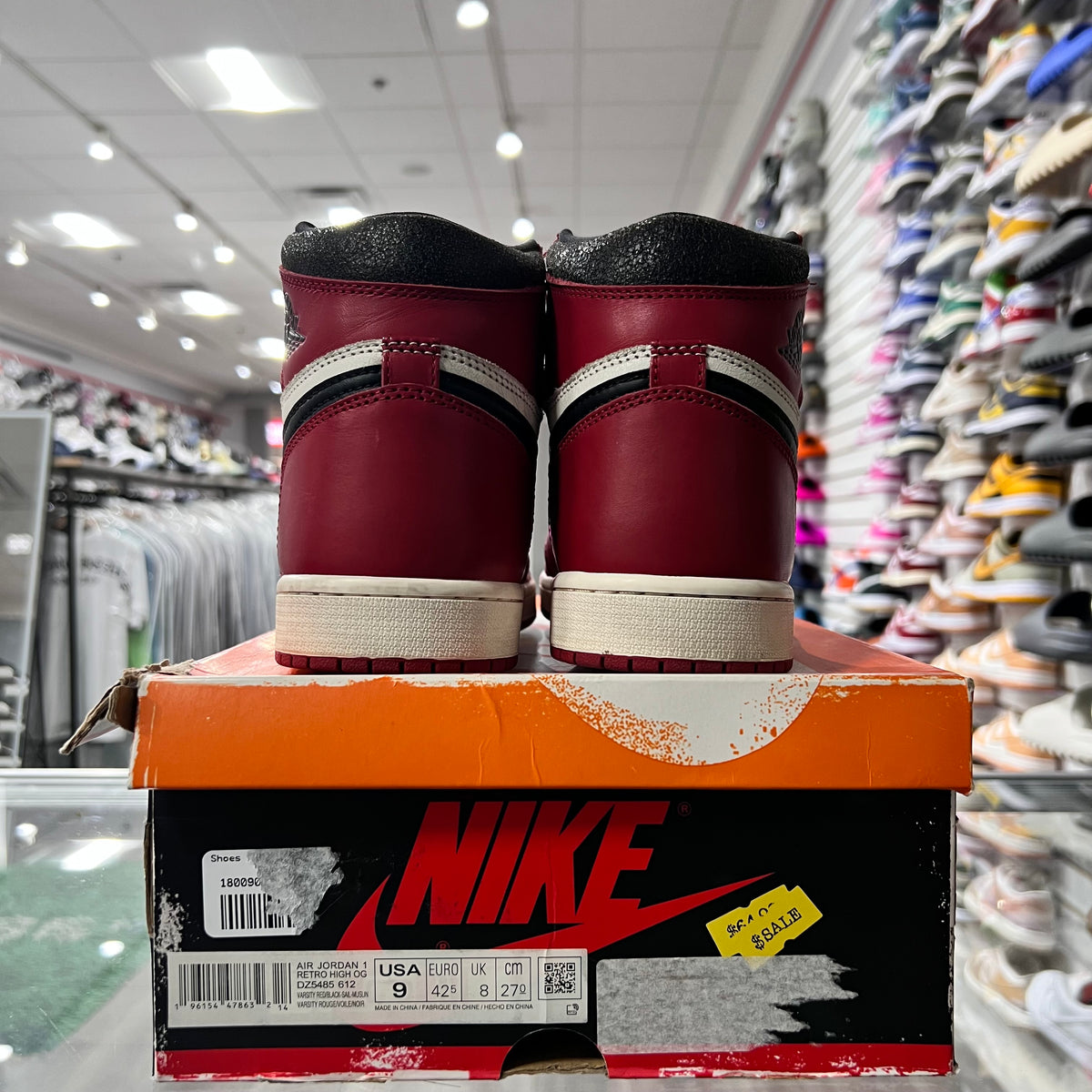 Jordan Retro 1 High Og Mens Lost & Found (Lightly Worn)