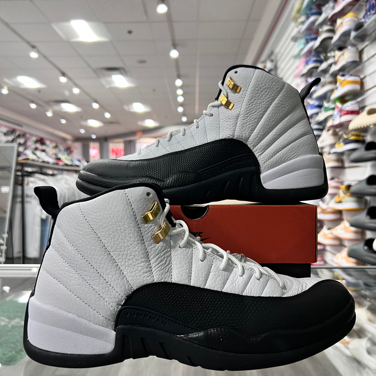 Jordan Retro 12 Mens Taxi (Lightly worn)