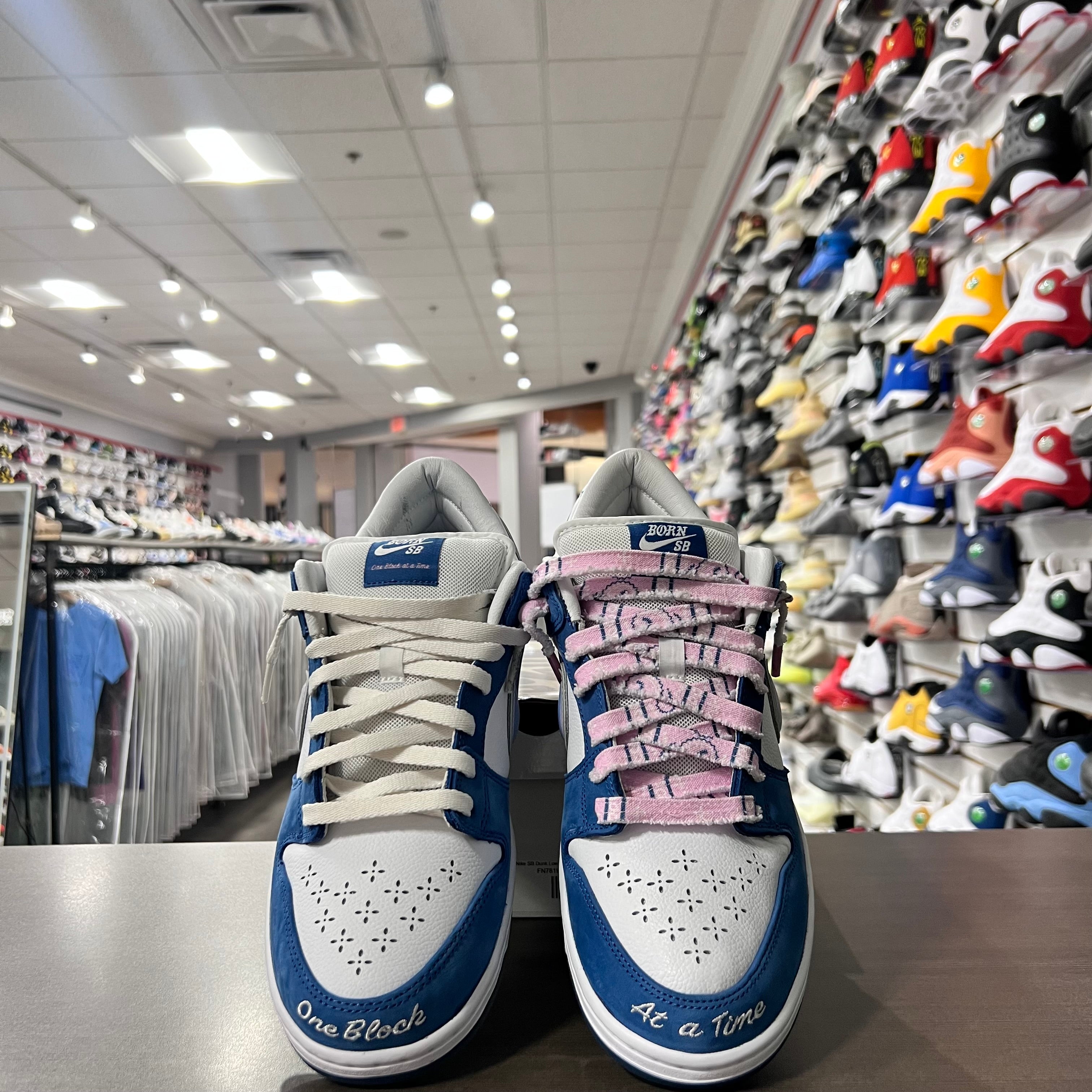 Nike SB Dunk Low Mens Born X Raised (Lightly Worn)