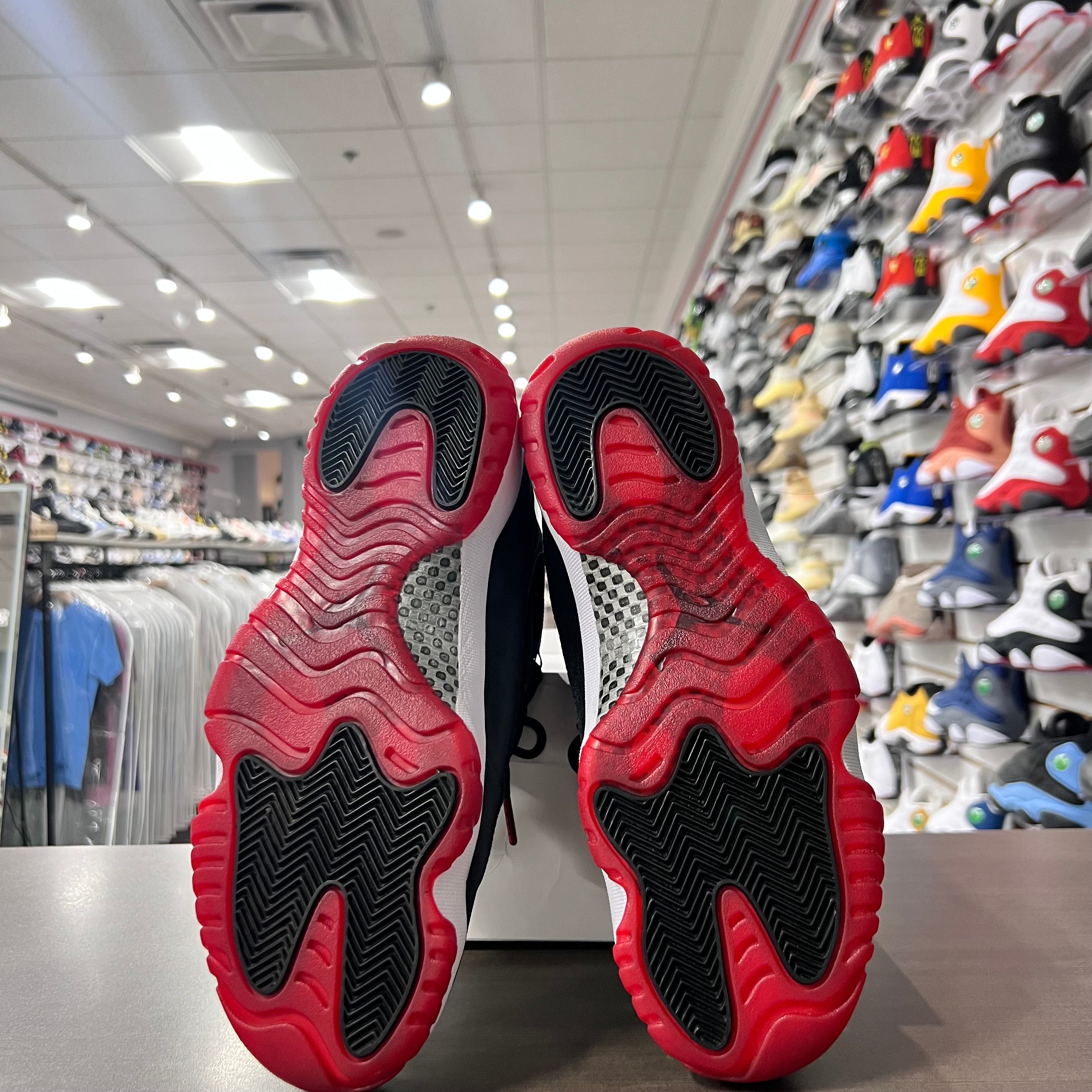 Jordan Retro 11 Womens Bred Velvet (Lightly Worn + Replacement Box)