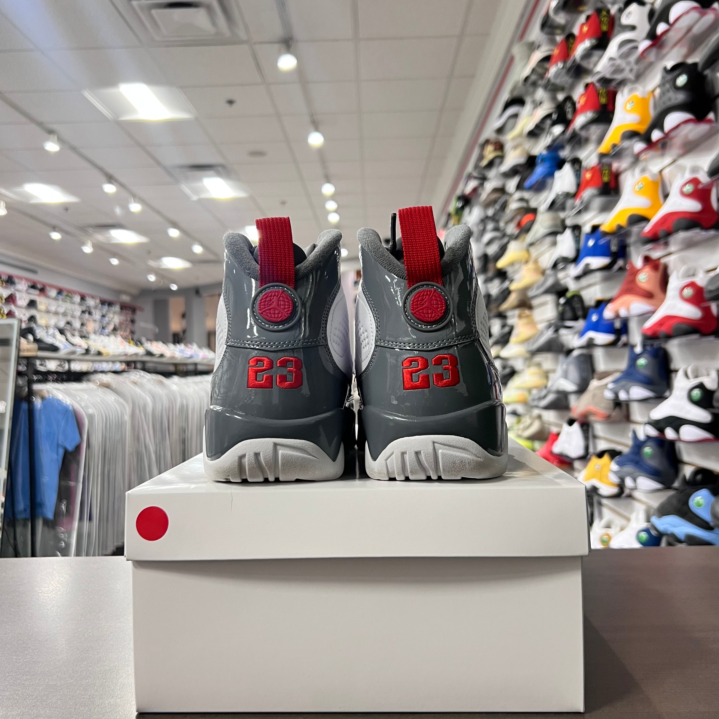 Jordan Retro 9 Mens Fire Red (Lightly Worn + Replacement Box)