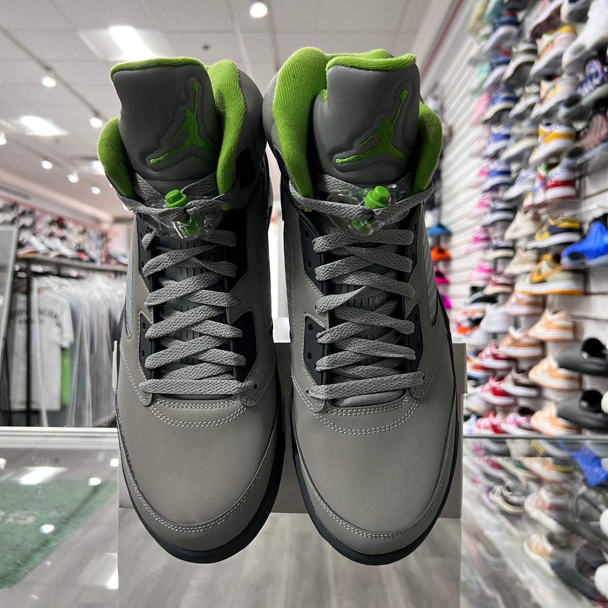 Jordan Retro 5 Mens Green Bean (Lightly Worn+Replacement Box)