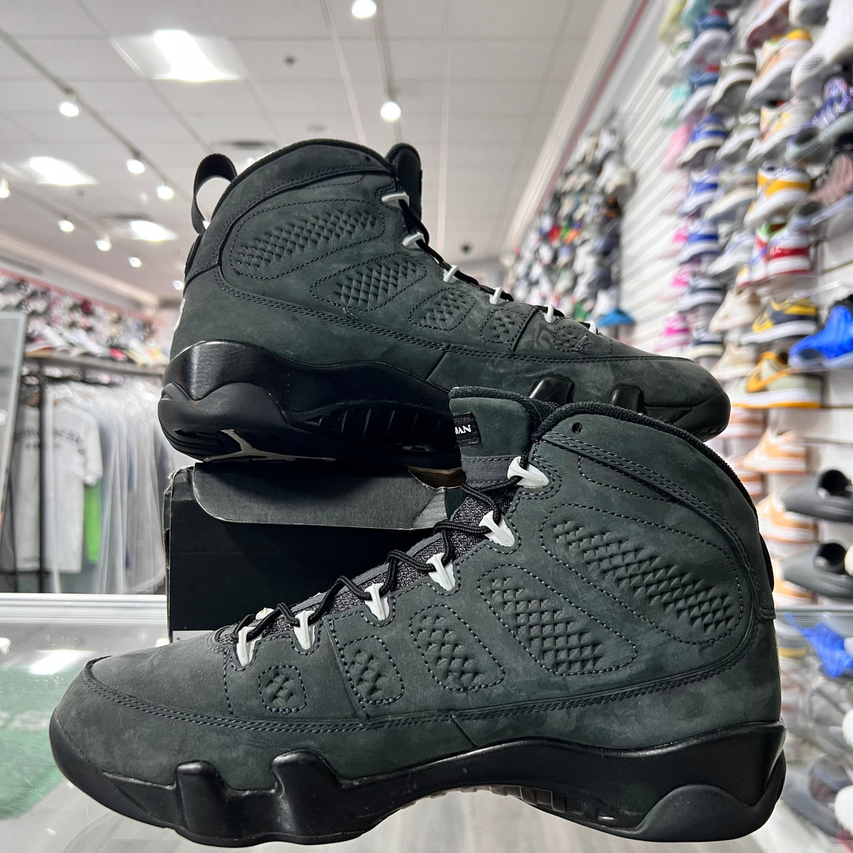 Jordan Retro 9 Mens Anthracite (Lightly Worn)