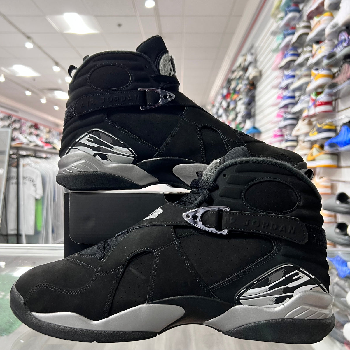 Jordan retro 8 Mens Chrome (Lightly Worn)