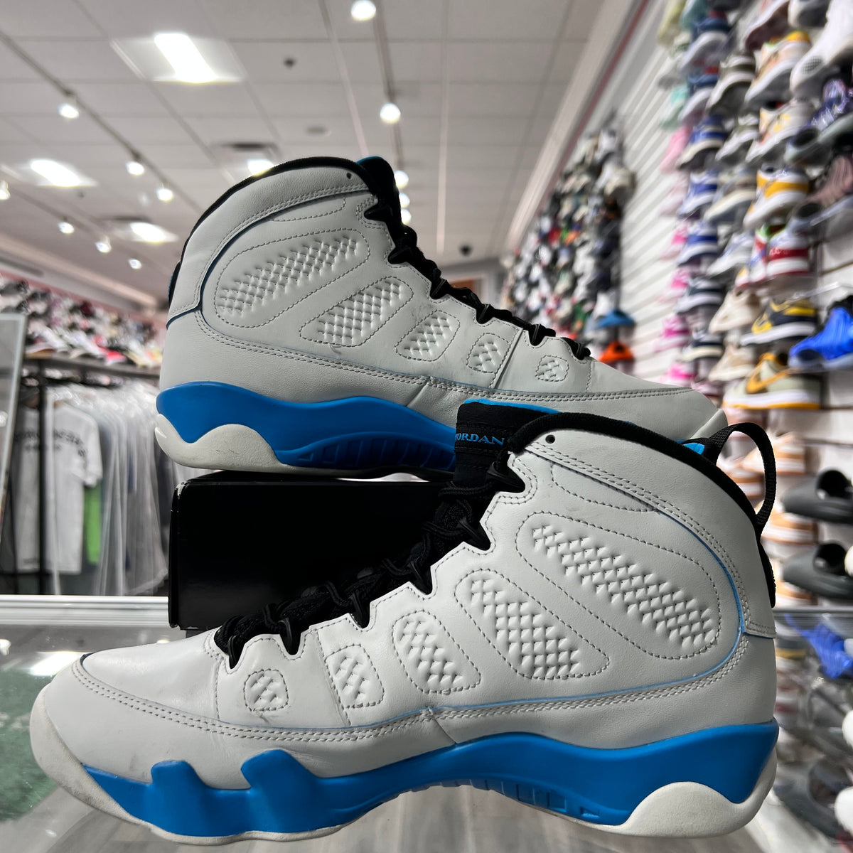 Jordan Retro 9 Mens Powder Blue (Lightly Worn)