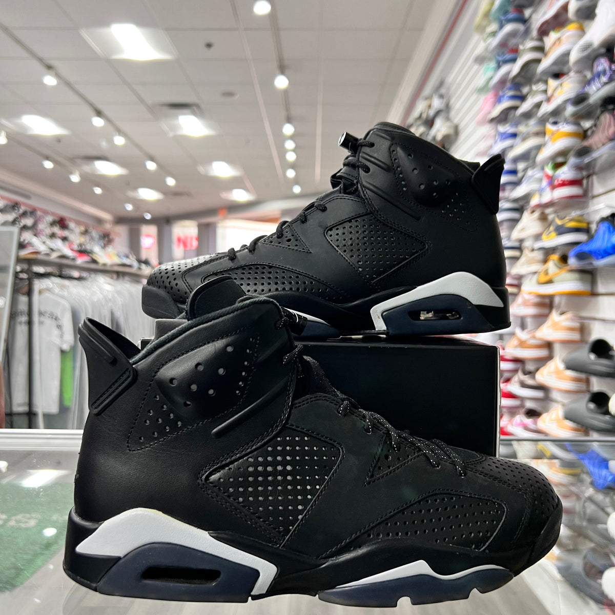 Jordan Retro 6 Mens Black Cat (Lightly Worn+Replacement Box)