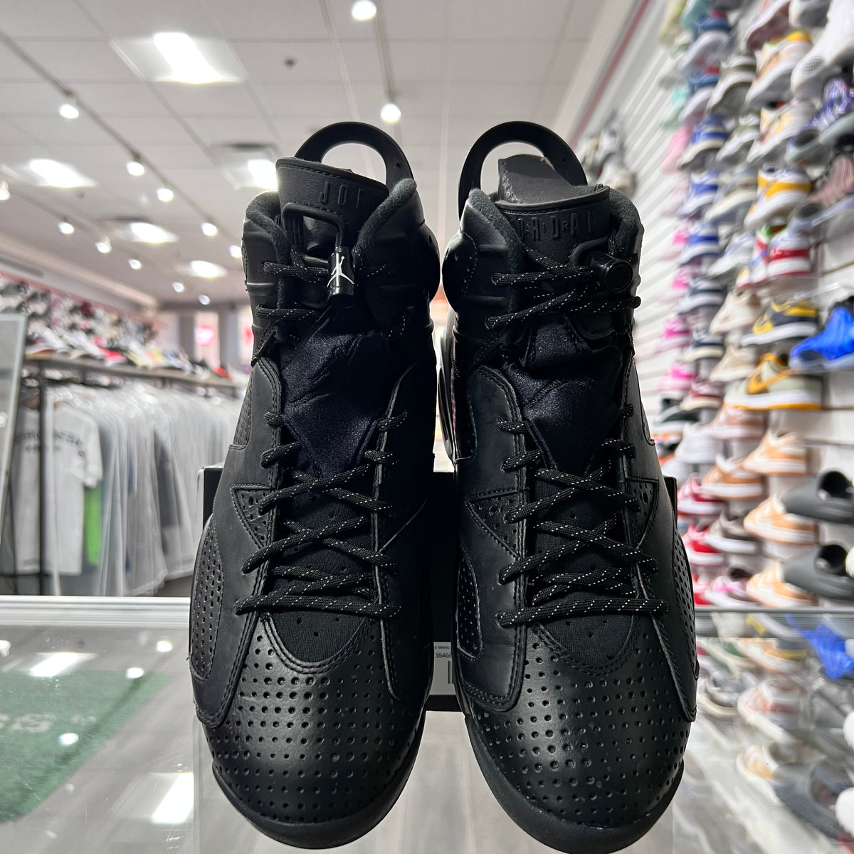 Jordan Retro 6 Mens Black Cat (Lightly Worn+Replacement Box)