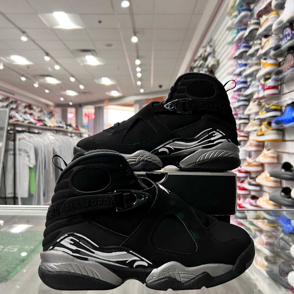 Jordan Retro 8 Gs Chrome (Lightly Worn)