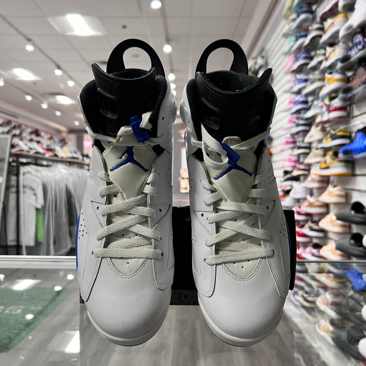Jordan Retro 6 Mens Motorsport Blue (Lightly Worn)