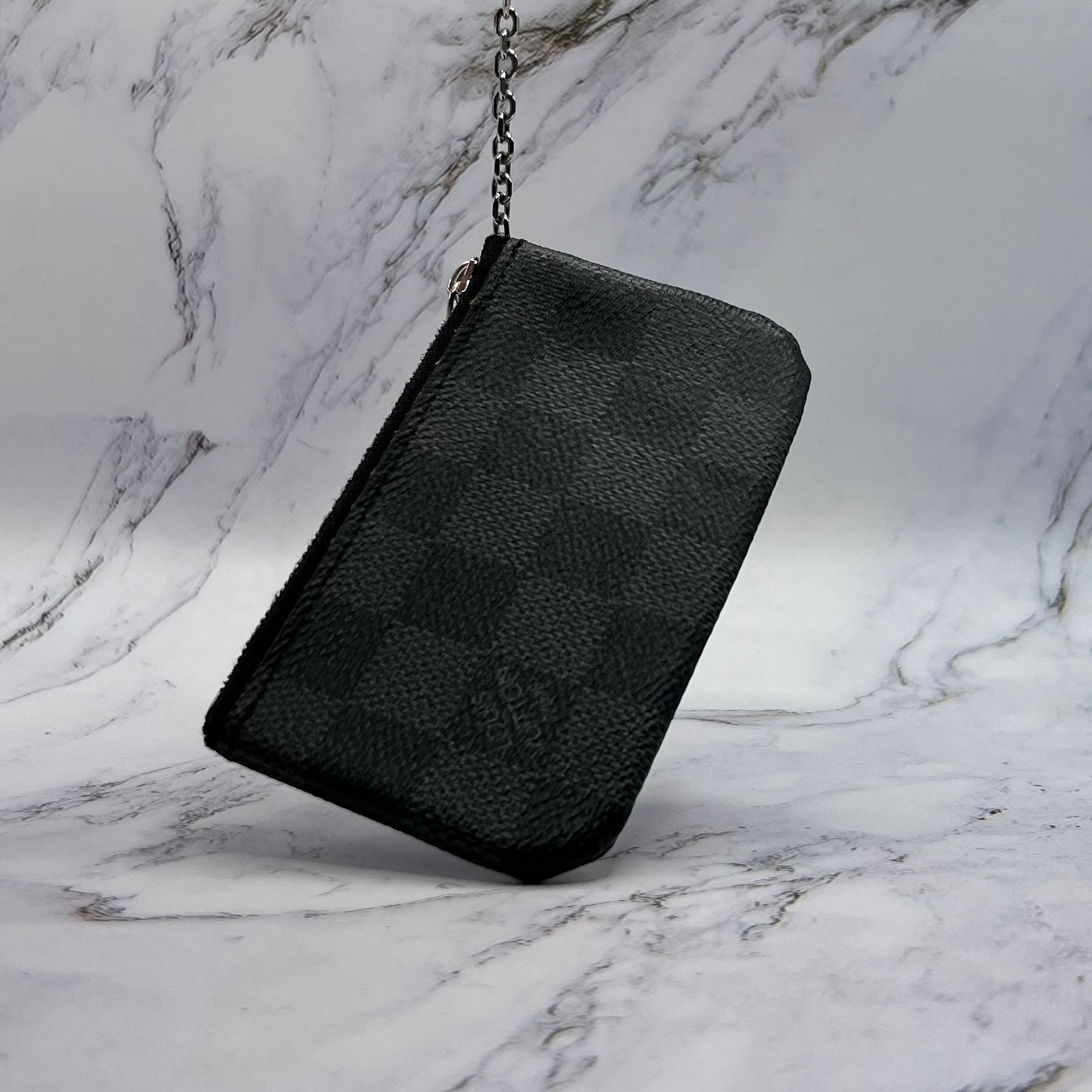 Louis Vuitton Black Monogram Coin Purse