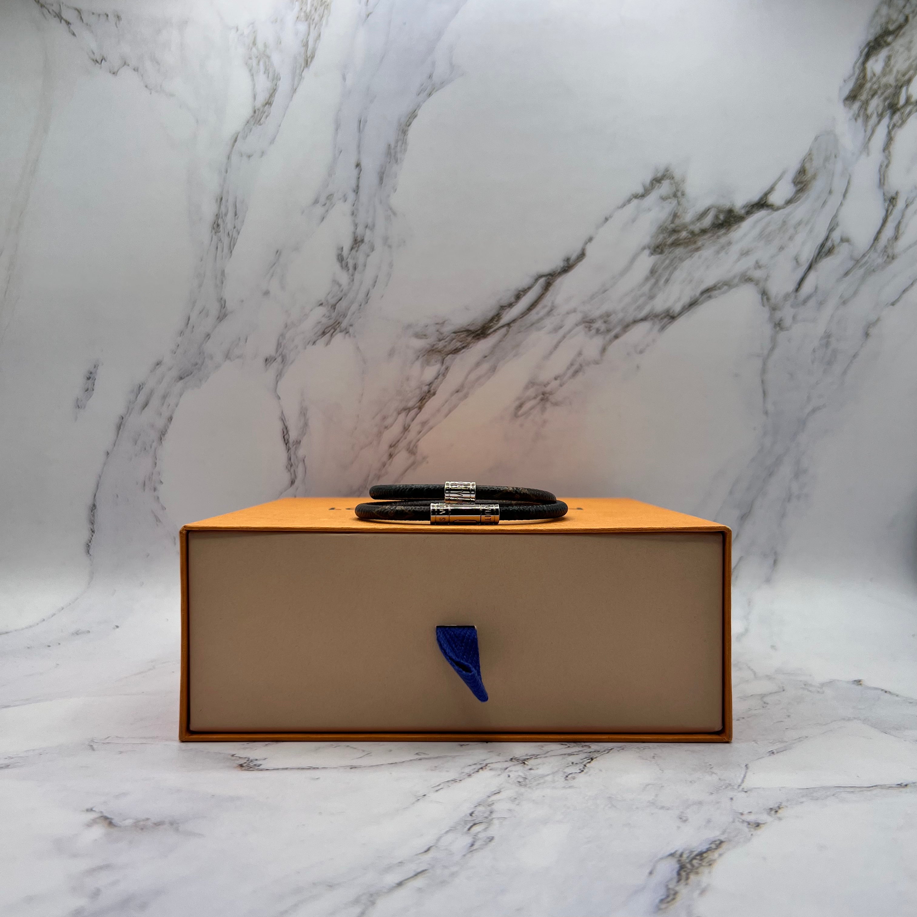 Louis Vuitton Duo Bracelet Black Brown