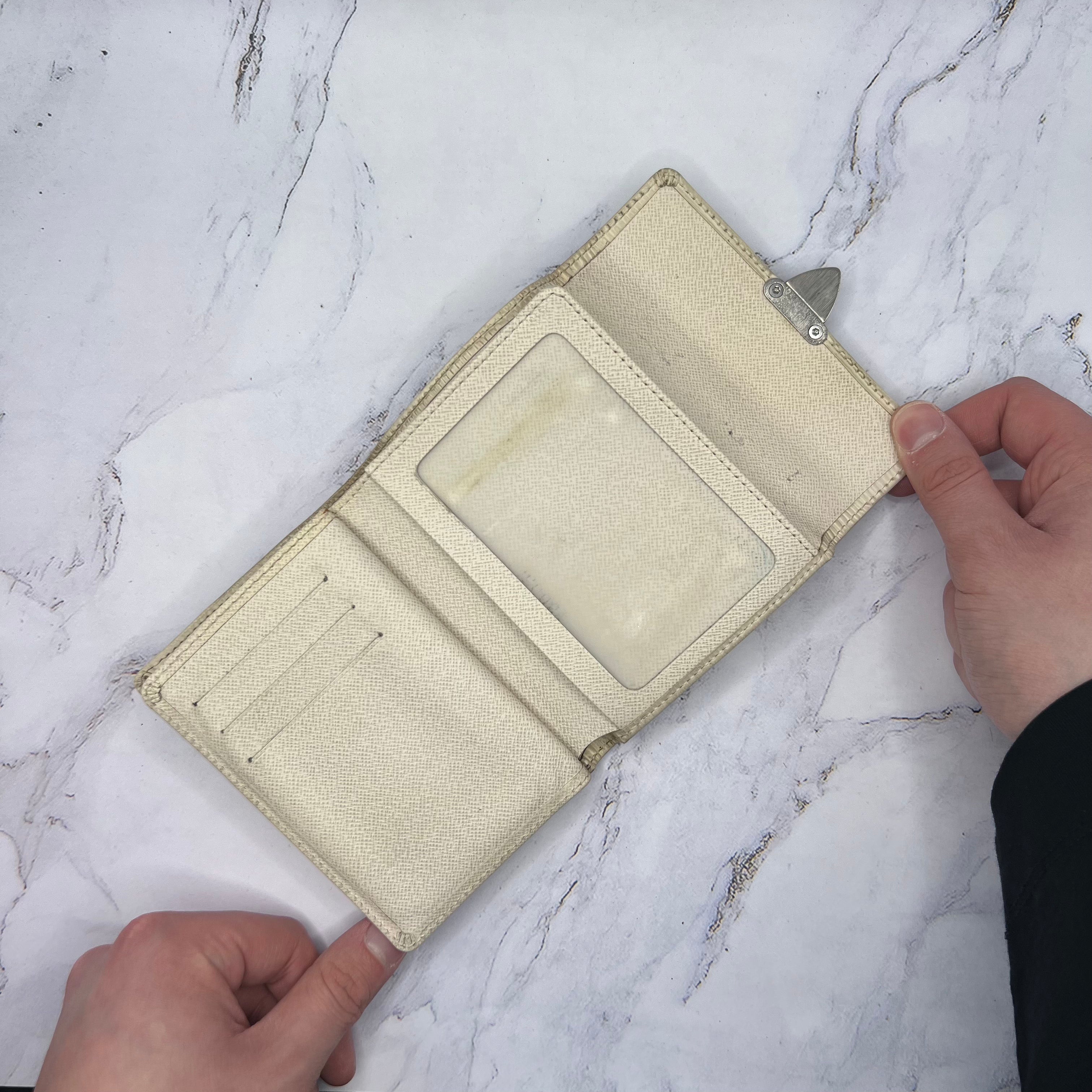 Louis Vuitton Koala Ivory Tri Fold Wallet (VINTAGE)