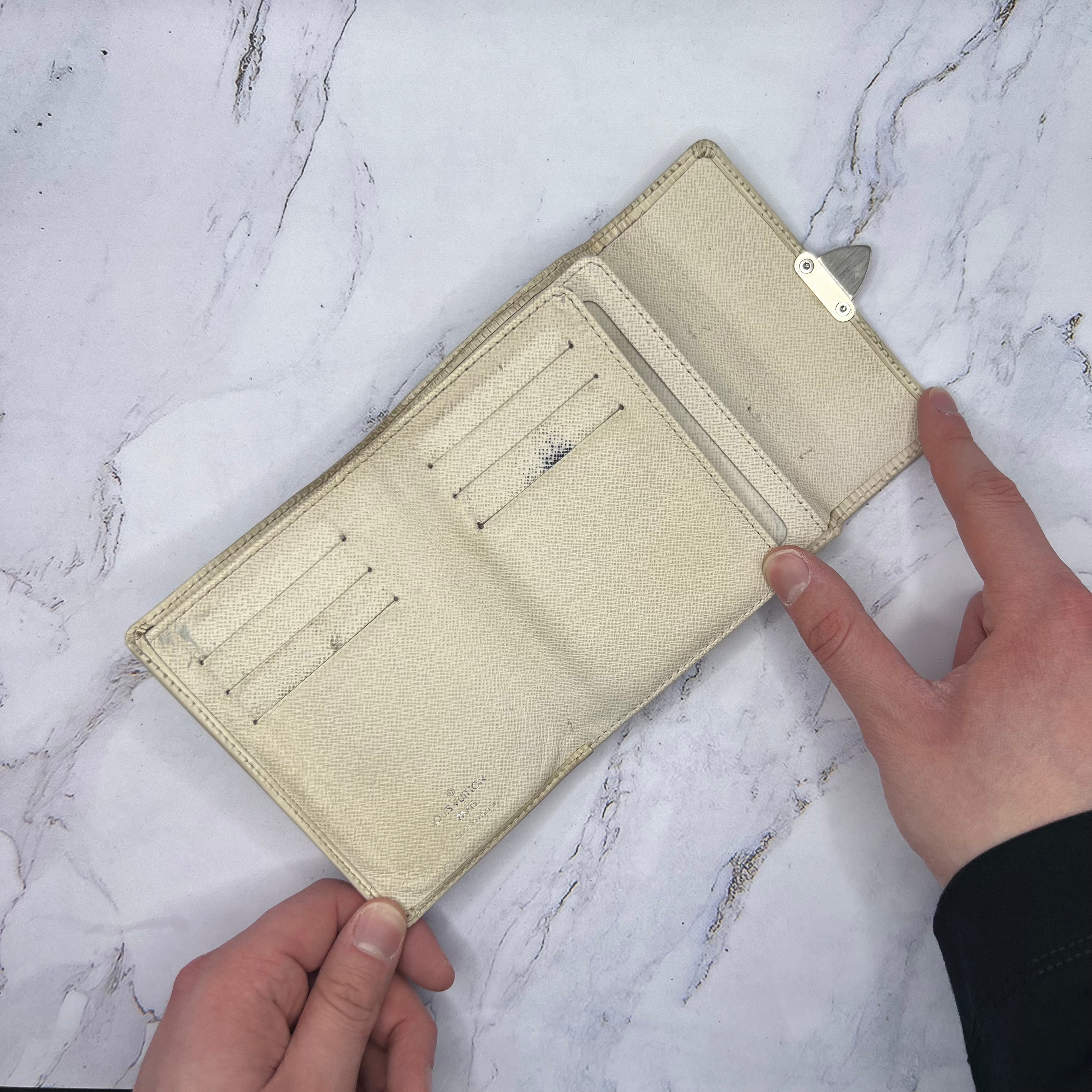 Louis Vuitton Koala Ivory Tri Fold Wallet (VINTAGE)