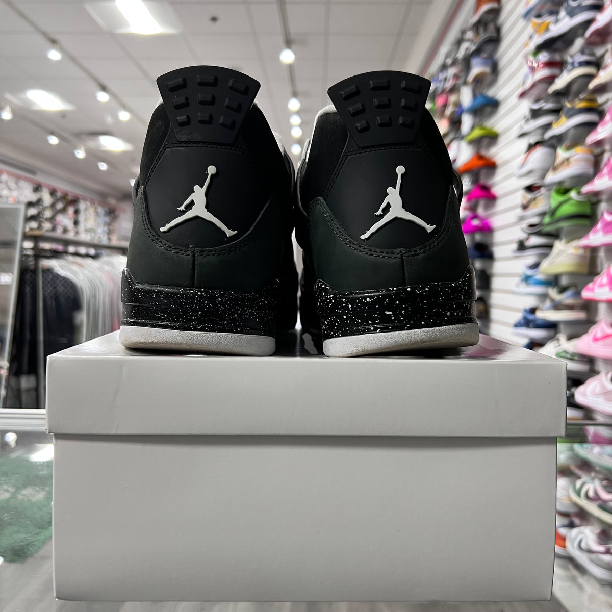 Jordan Retro 4 Mens Fear (Lightly Worn+Replacement Box)