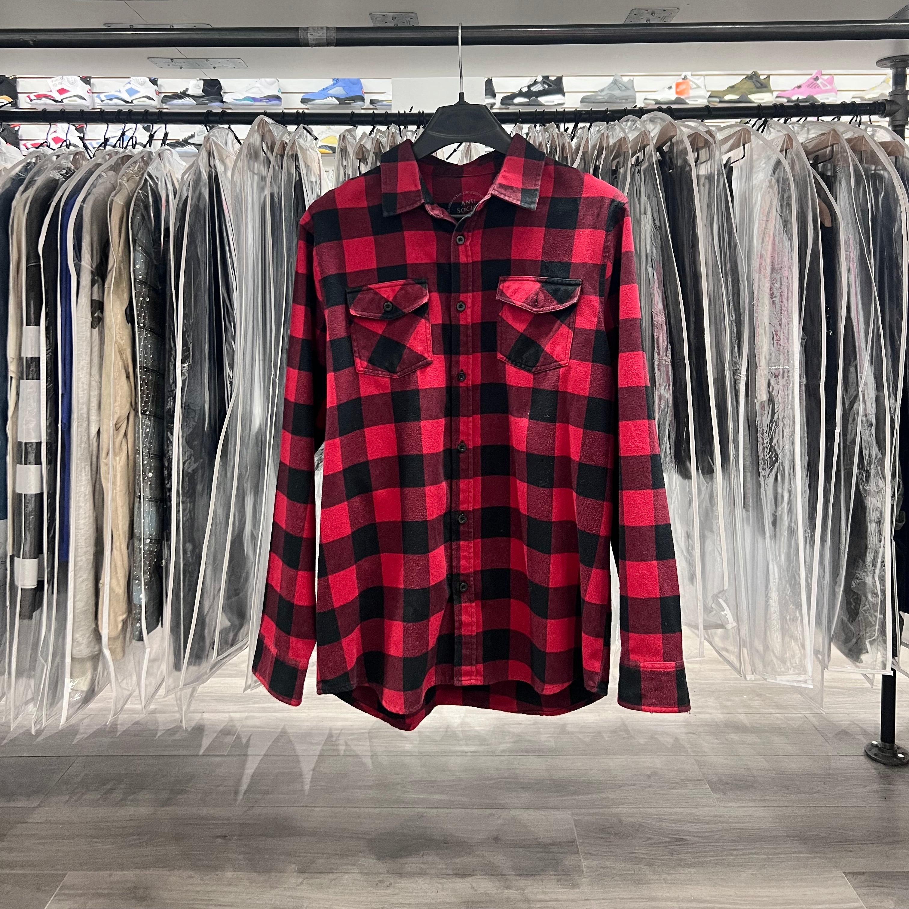 Anti Social Social Club Flannel (Lightly Worn)