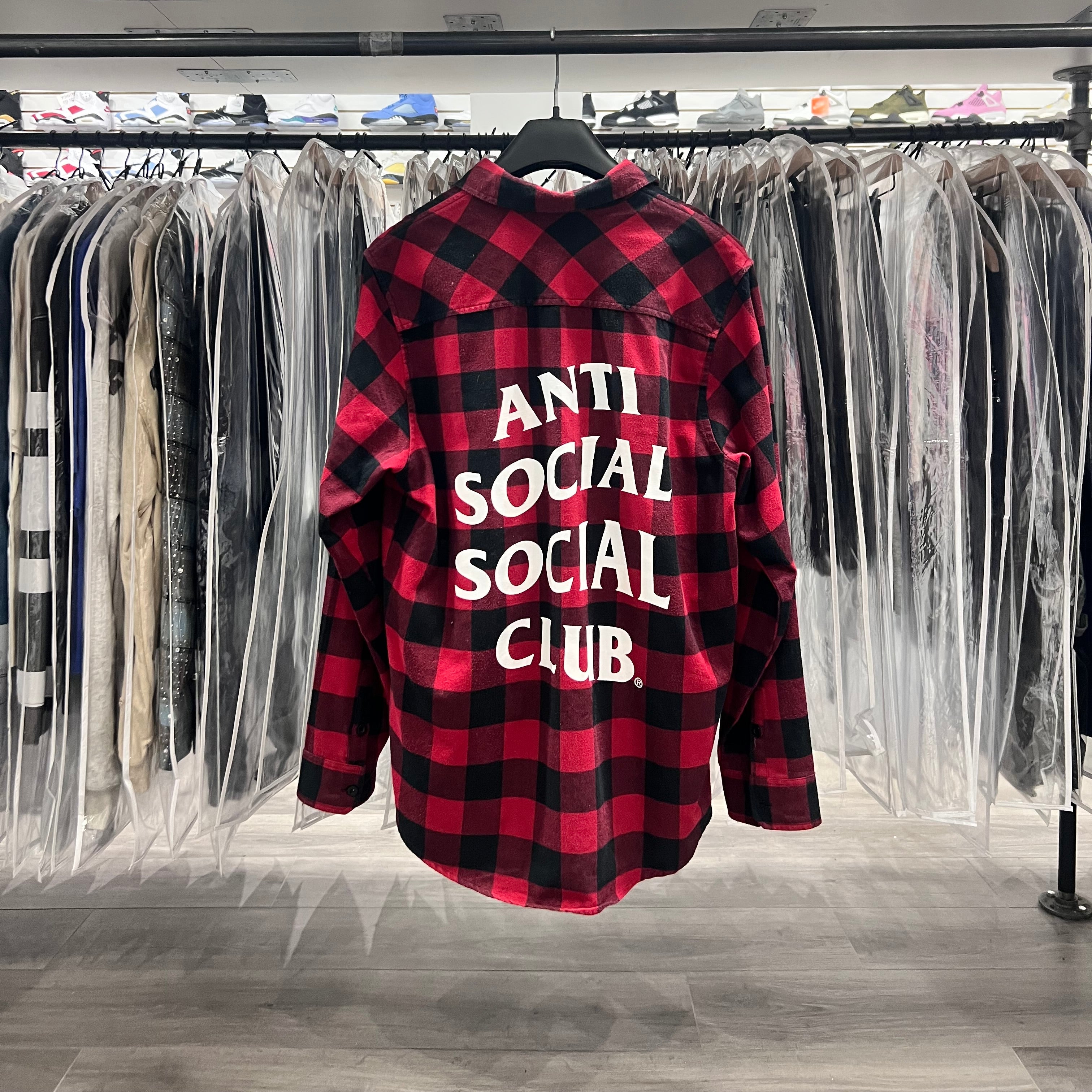 Anti Social Social Club Flannel (Lightly Worn)