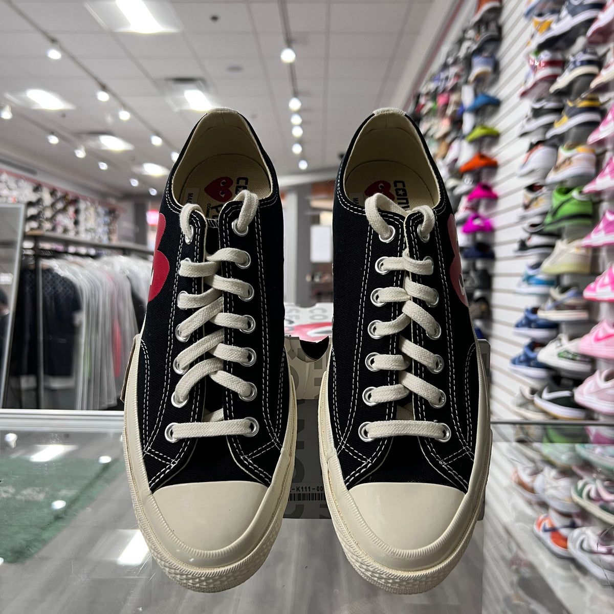 Converse Chuck Taylor All star 70 Ox Comme Des Garcons Play Black (Lightly Worn)