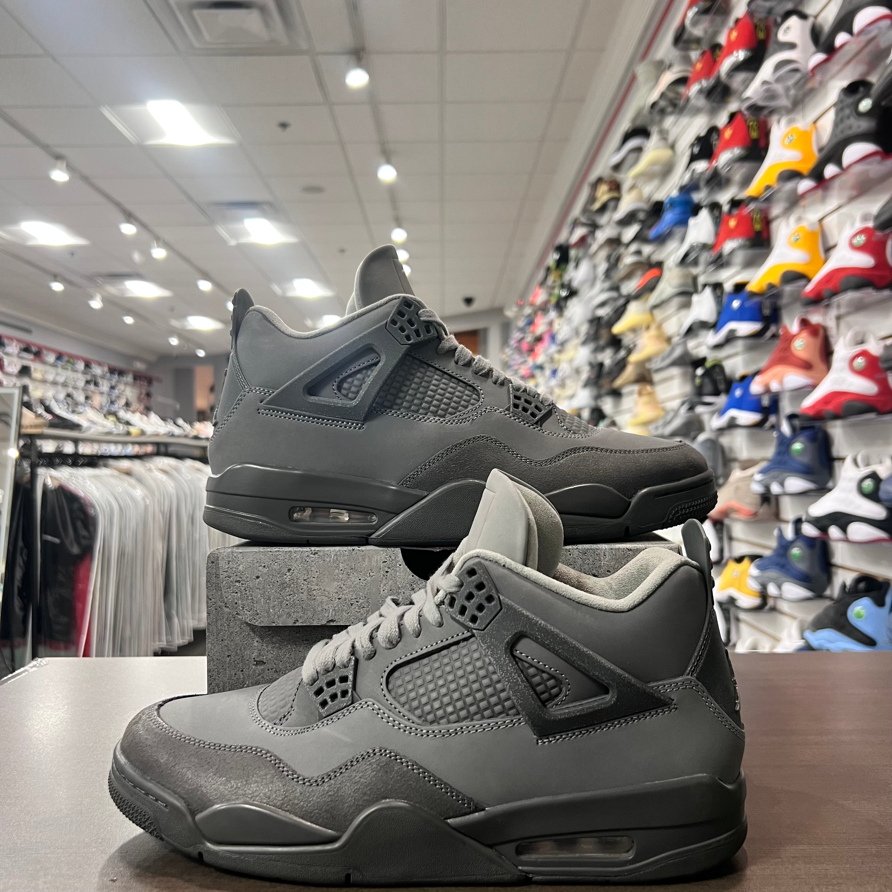 Jordan Retro 4 Mens Wet Cement (Lightly Worn)