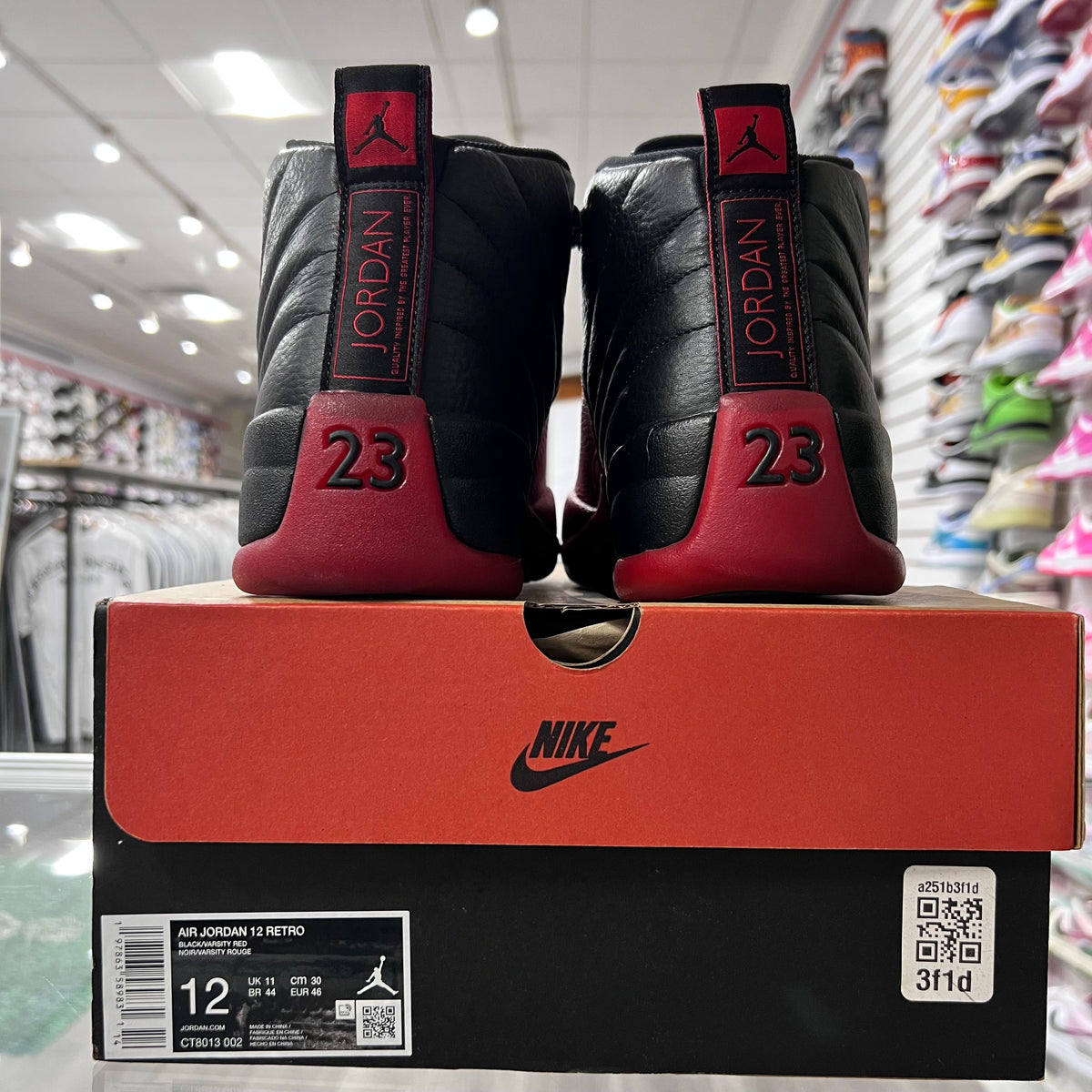 Jordan Retro 12 Mens Flu Game (Lightly Worn)