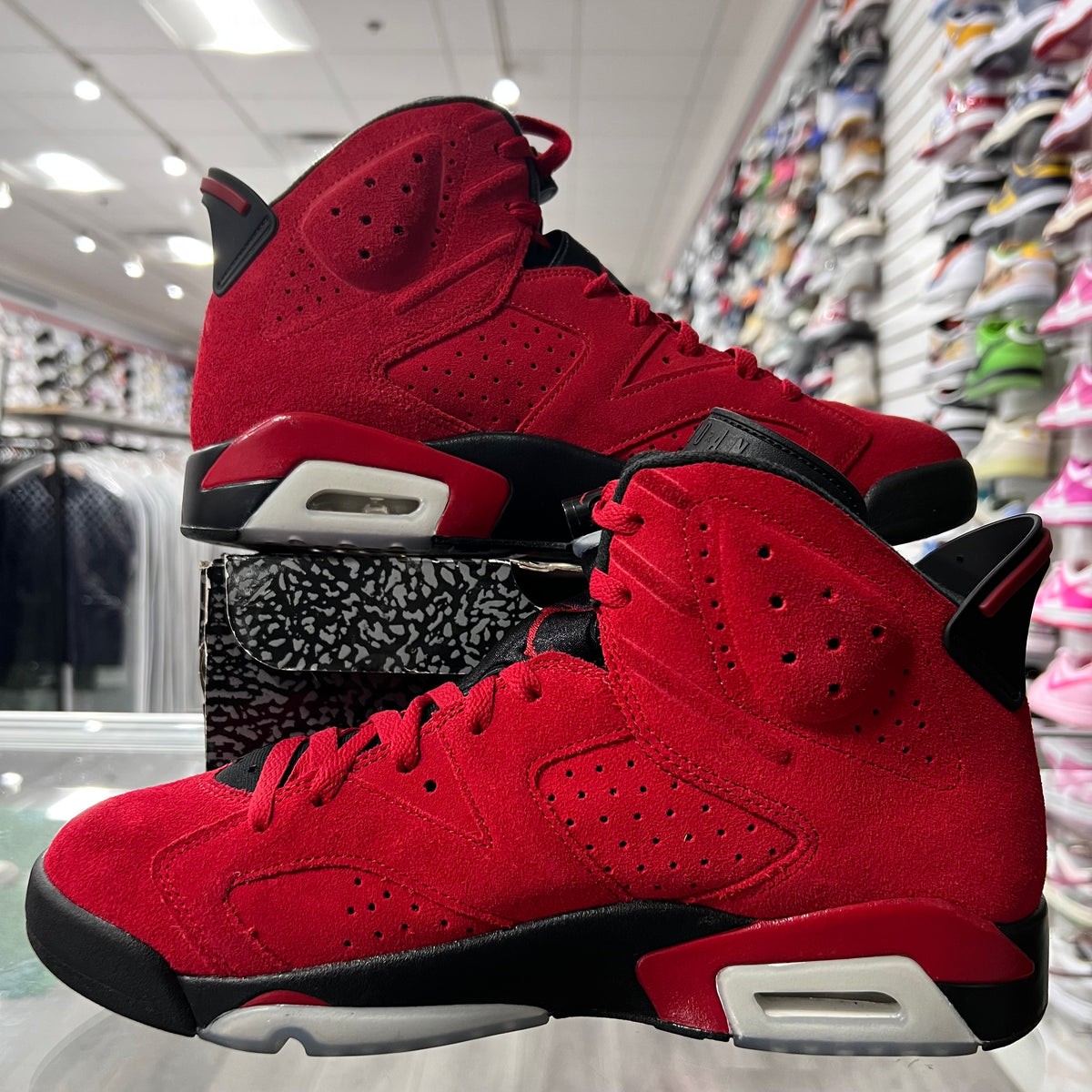 Jordan Retro 6 Mens Toro Bravo (Lightly Worn+Replacement Box)