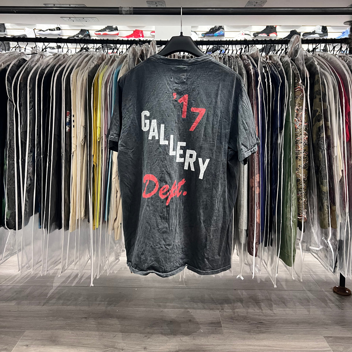 Gallery Dept Boxing Tee Black (Lightly Worn)