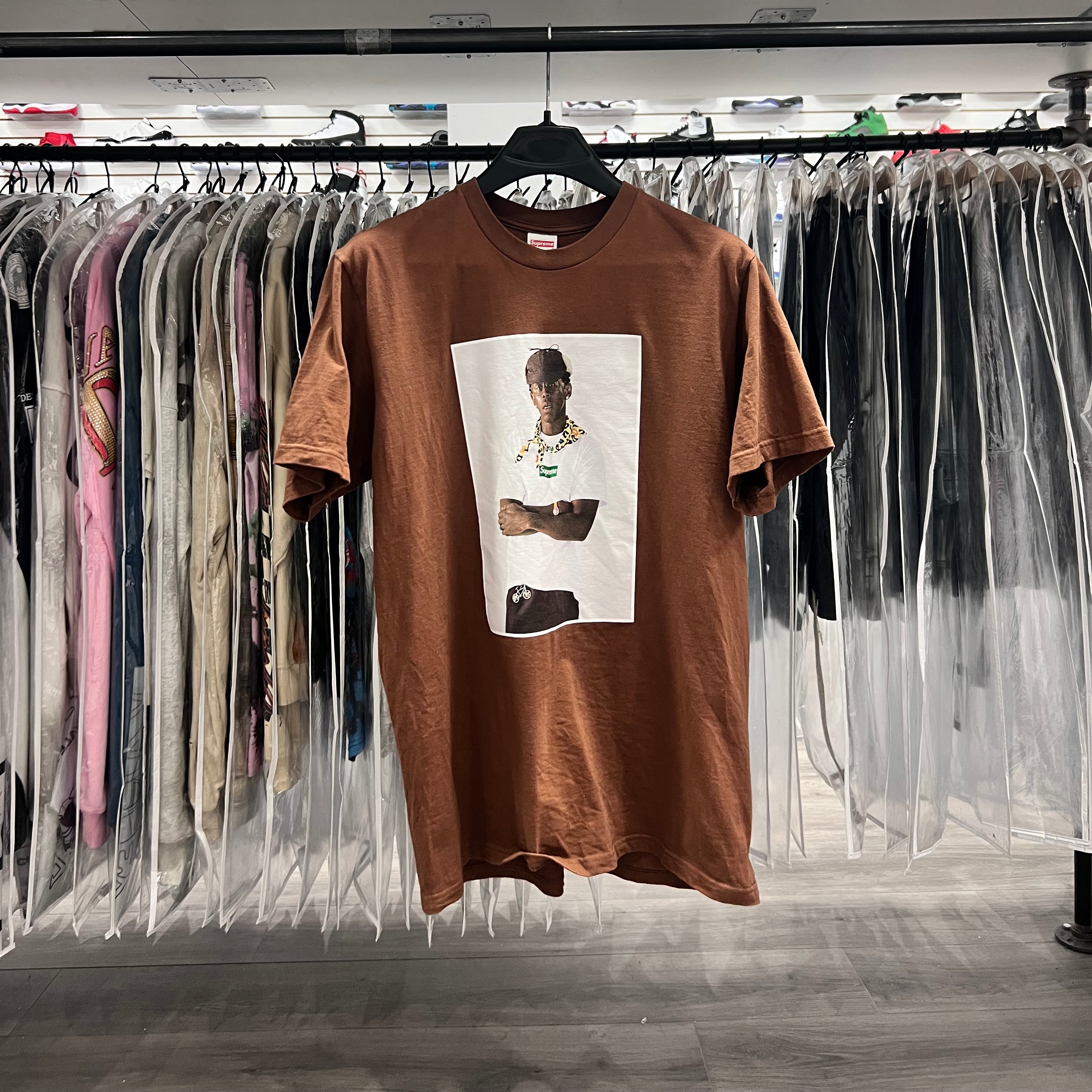 Supreme X Tyler The Creator Tee Brown (Lightly Worn)