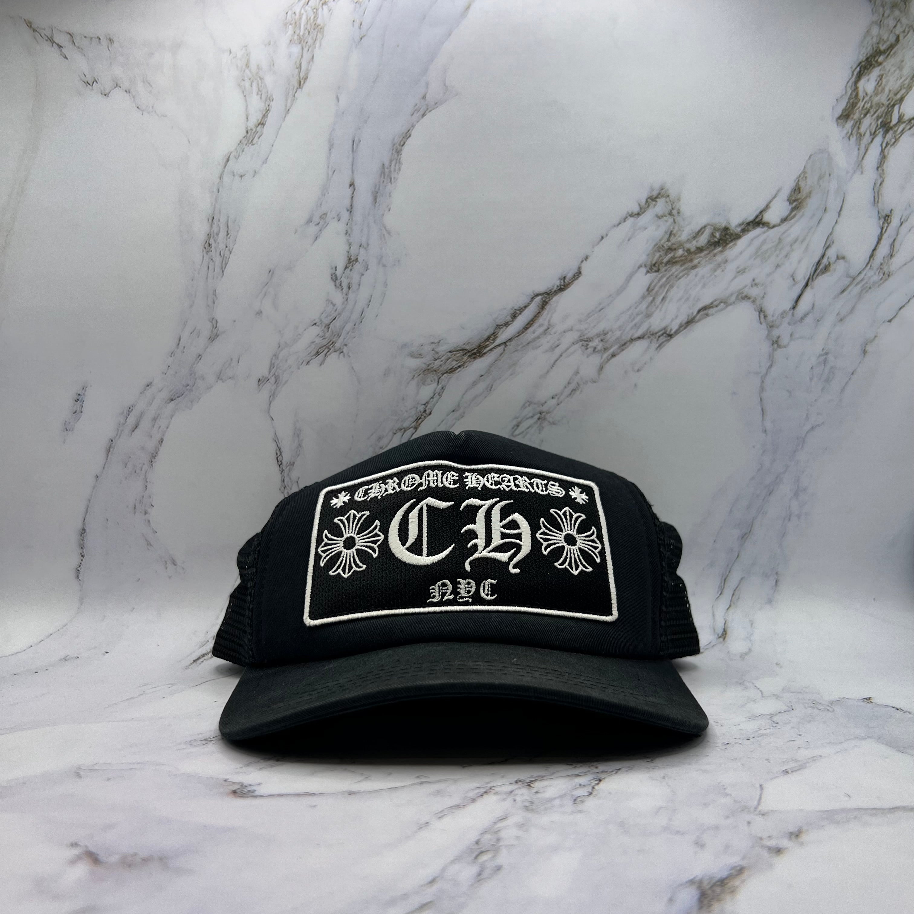 Chrome Hearts NYC Trucker Black (Lightly Worn)
