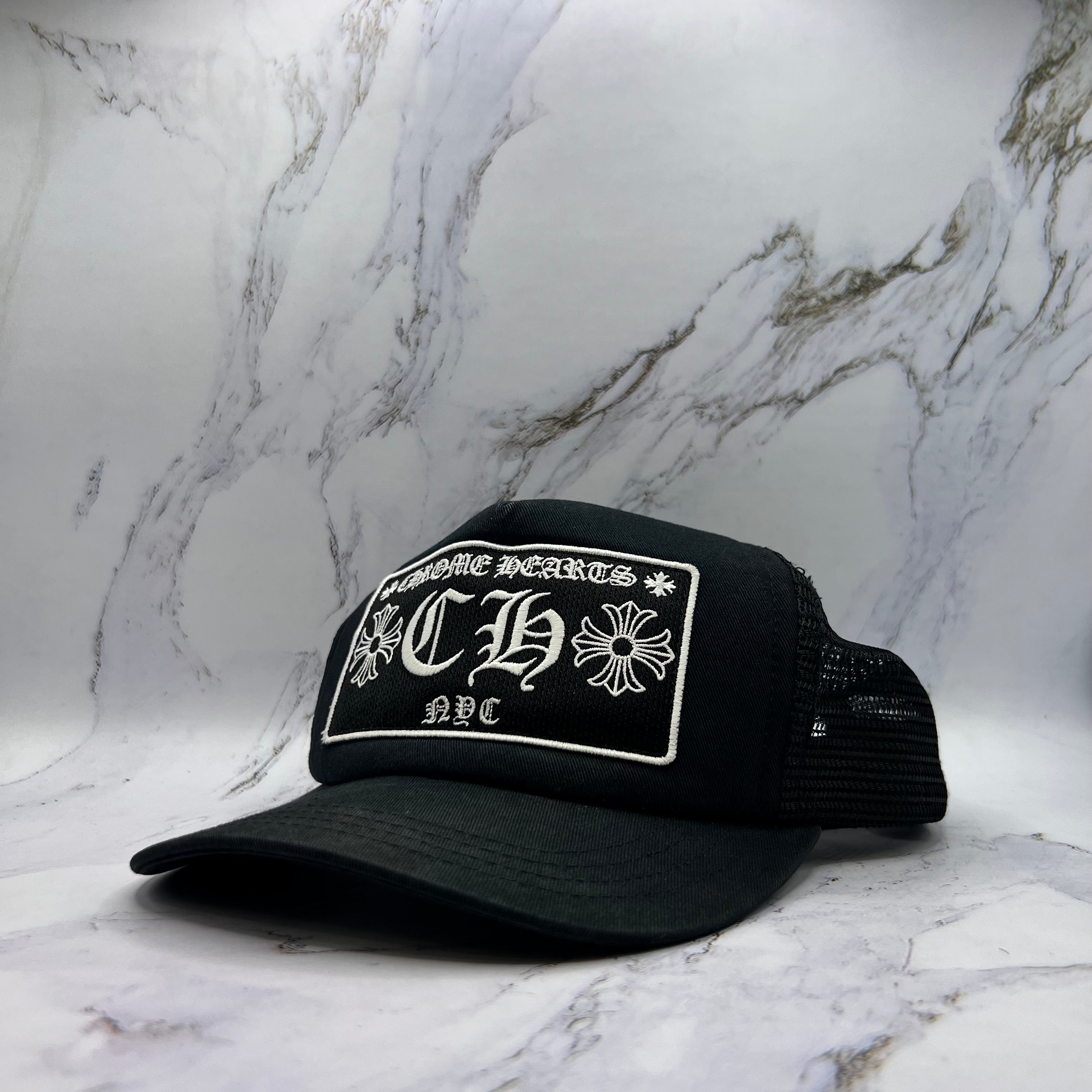 Chrome Hearts NYC Trucker Black (Lightly Worn)