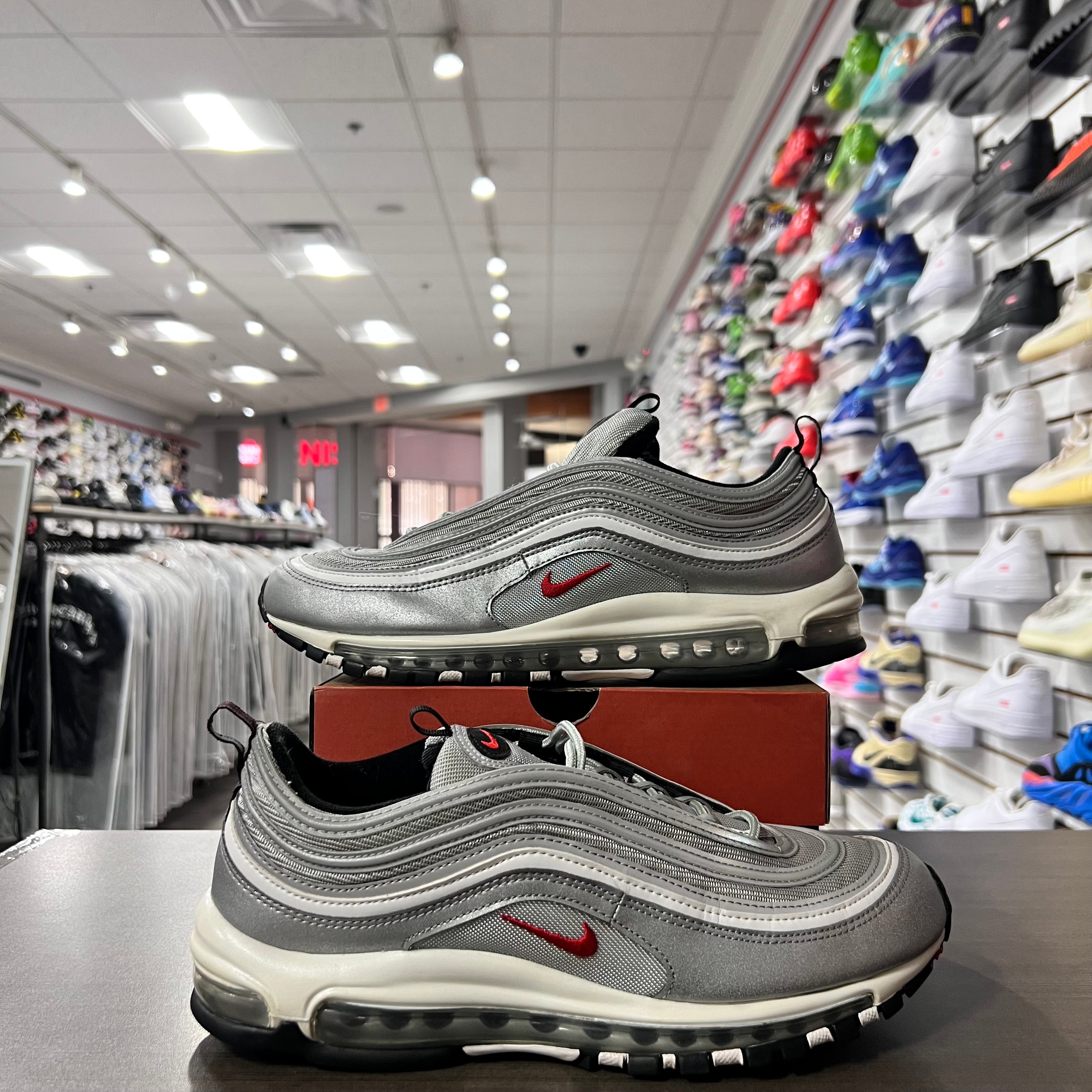 Nike Air Max 97 OG Silver Bullet (2022)(Lightly Worn)