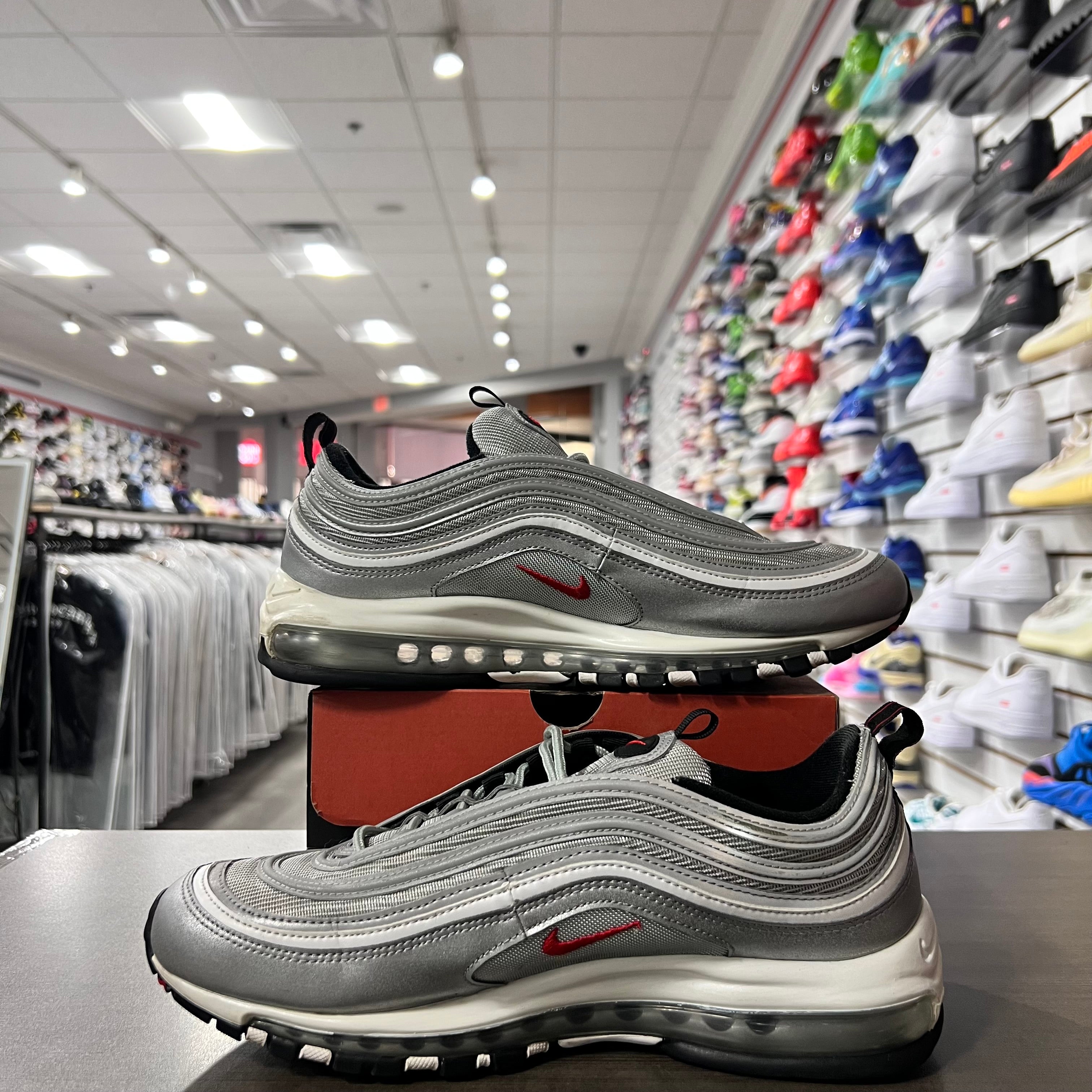 Nike Air Max 97 OG Silver Bullet (2022)(Lightly Worn)