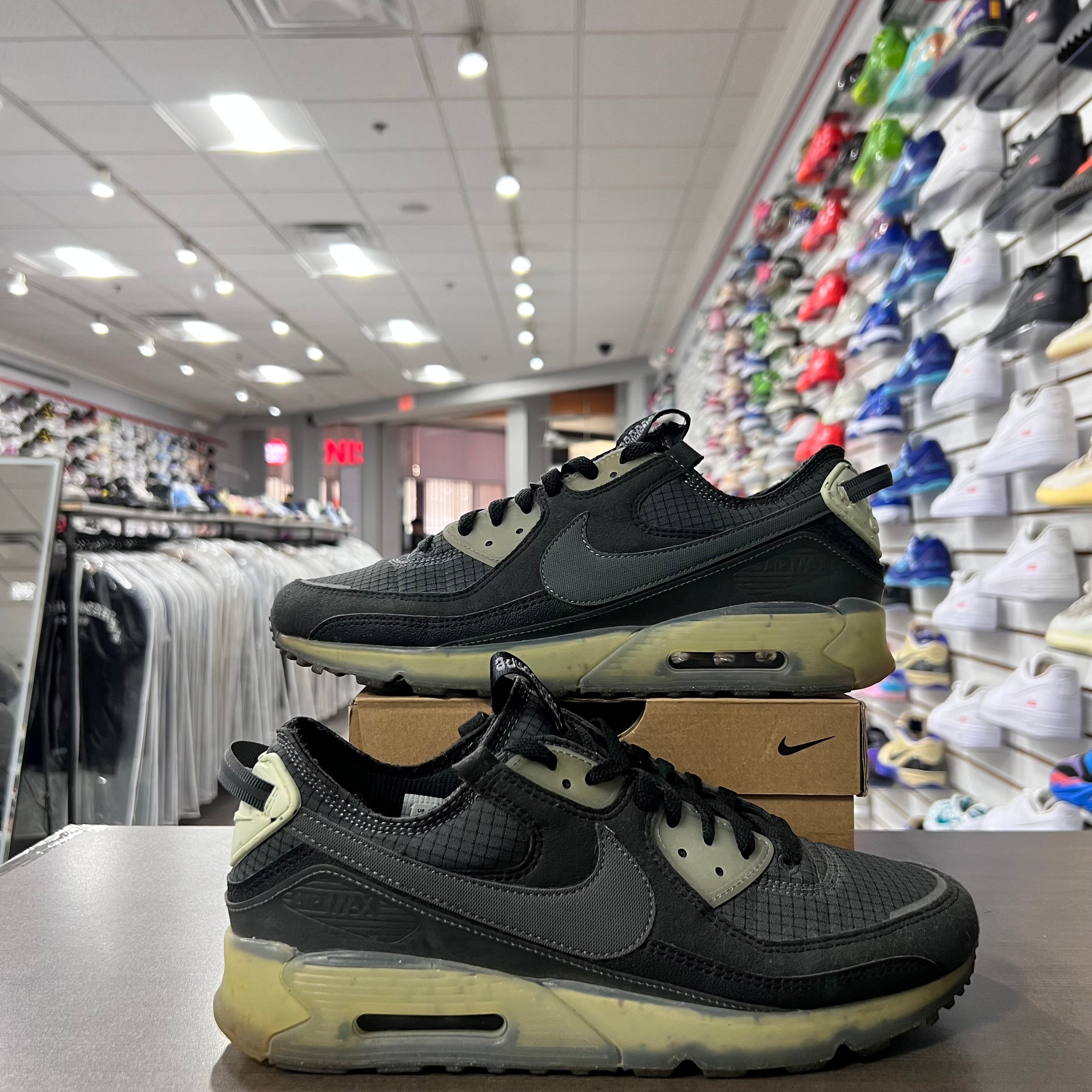 Nike Air Max 90 Terrascape Black Lime Ice (Lightly Worn)
