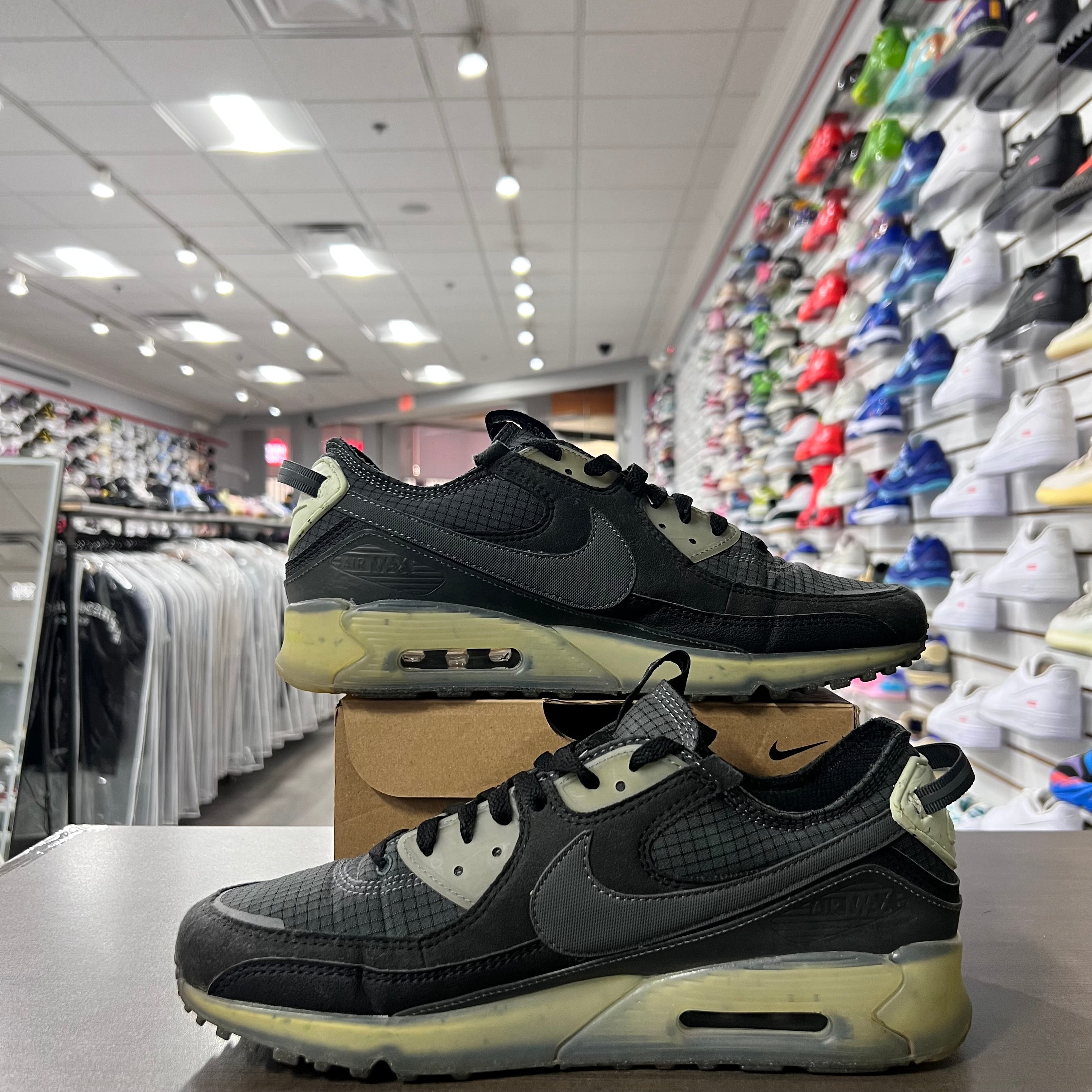 Nike Air Max 90 Terrascape Black Lime Ice (Lightly Worn)