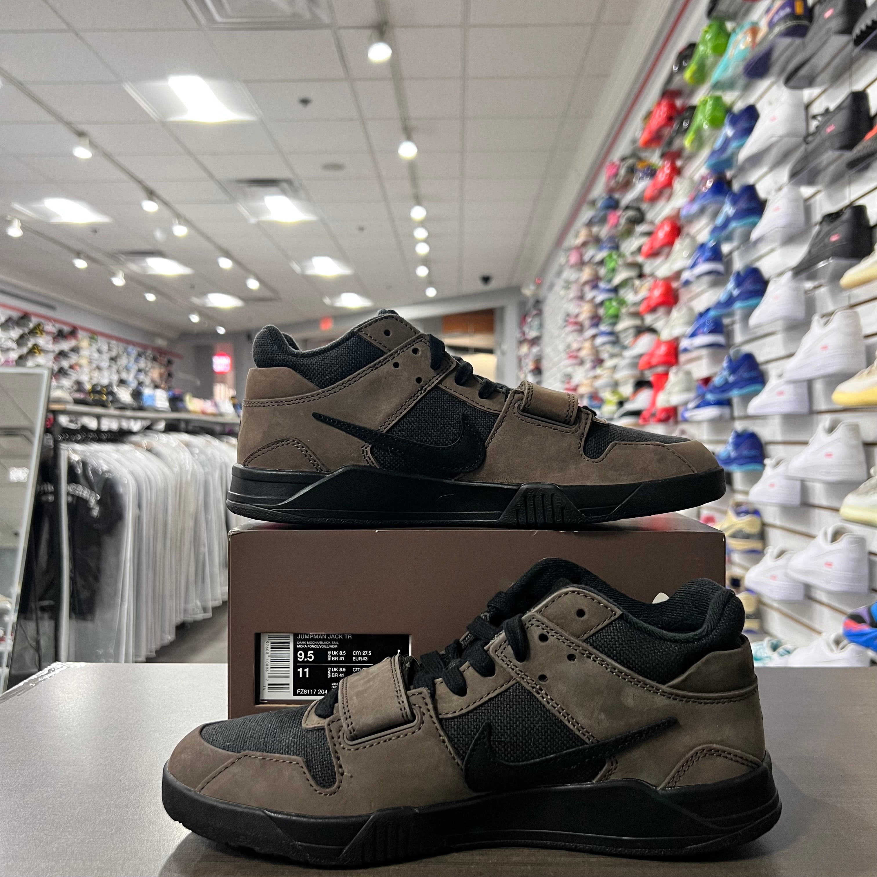 Jordan X Travis Scott Jumpman Jack Mocha (Lightly Worn)