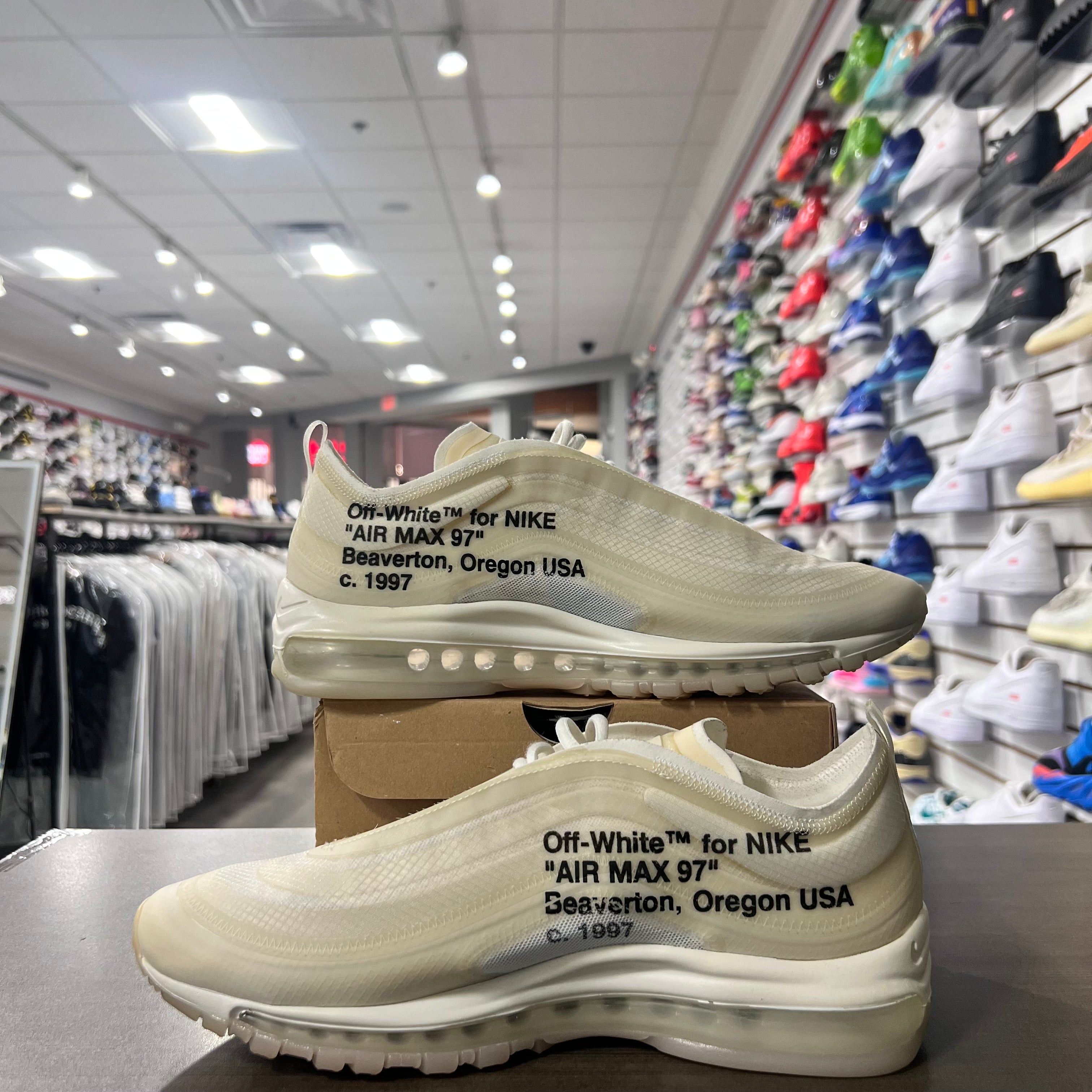 Nike X Off White Air Max 97 Og White (Lightly Worn)