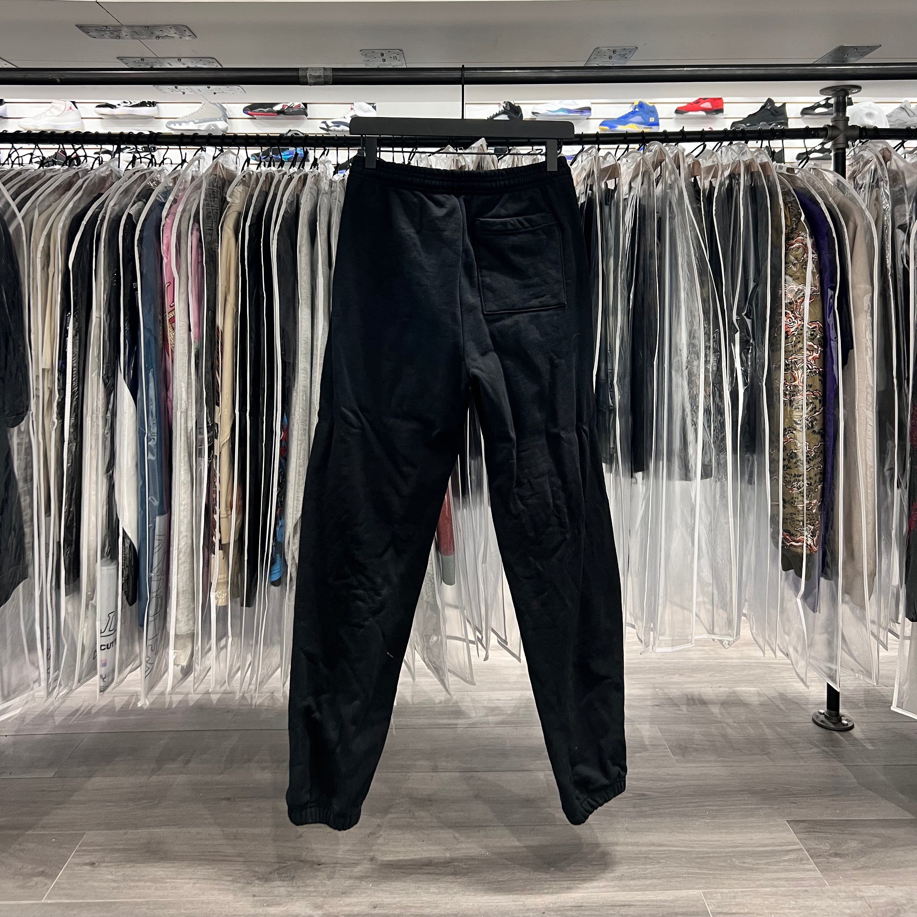 Sp5der Web Sweat Pants Black White (Lightly Worn)