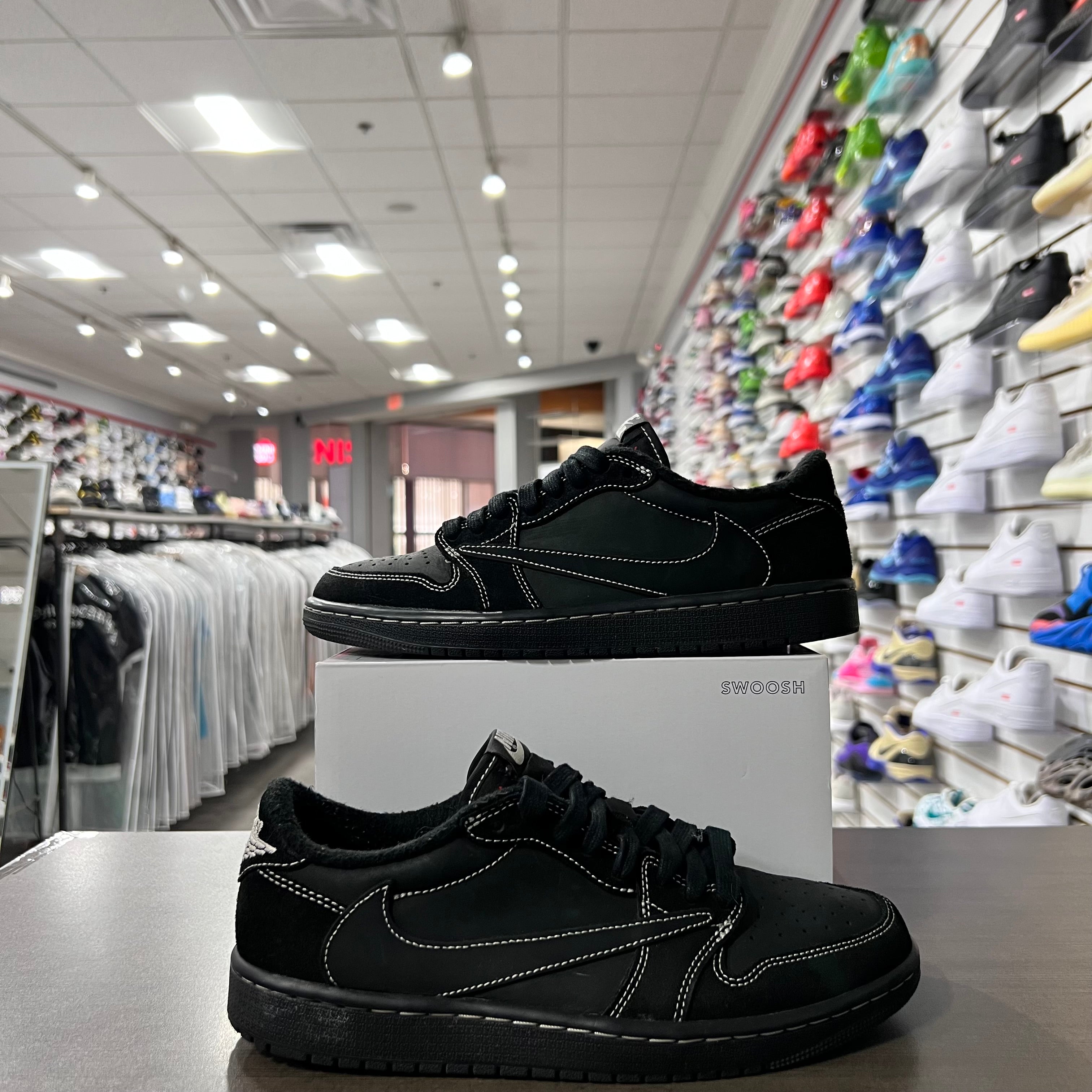 Jordan Retro 1 Low Mens Travis Phantom (Lighlty Worn+Replacement Box+Og None)