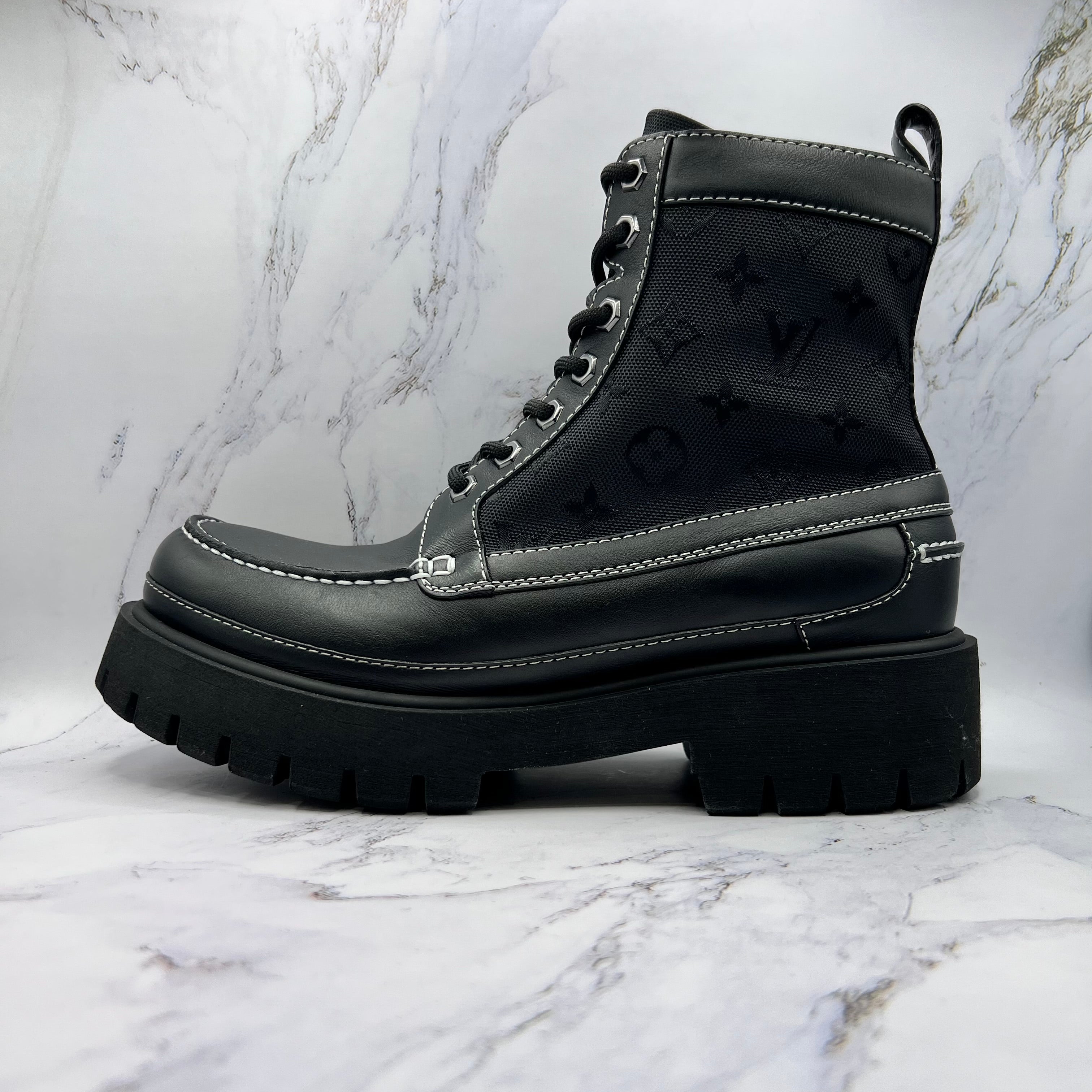 Louis Vuitton Ankle Boots Black (Replacement Box)