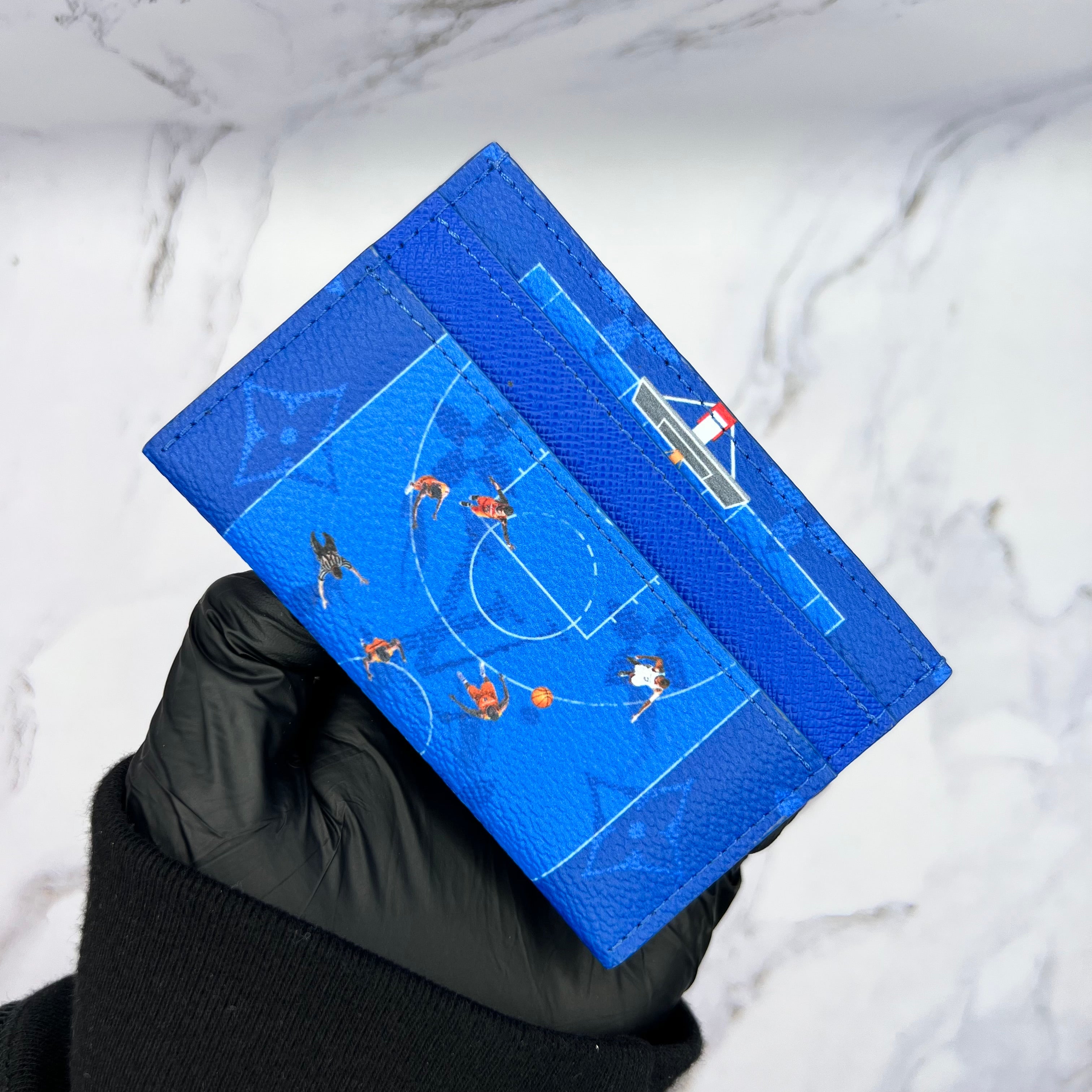 Louis Vuitton Basketball Court Card Holder (Lightly Worn)