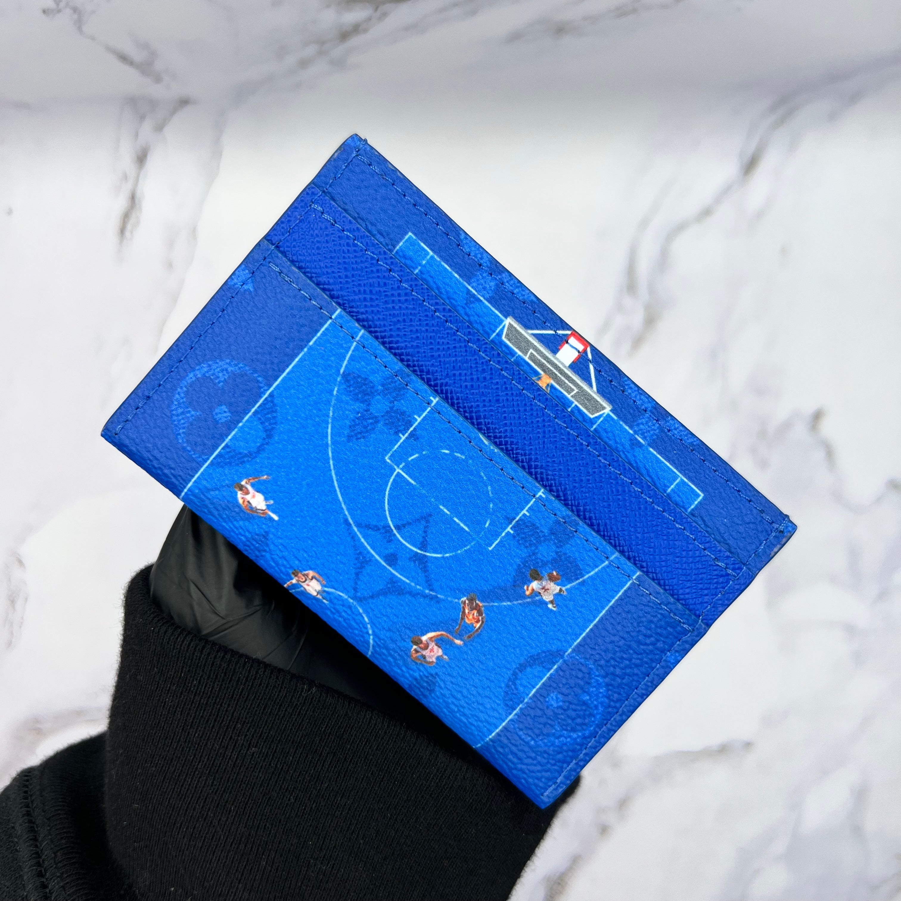 Louis Vuitton Basketball Court Card Holder (Lightly Worn)