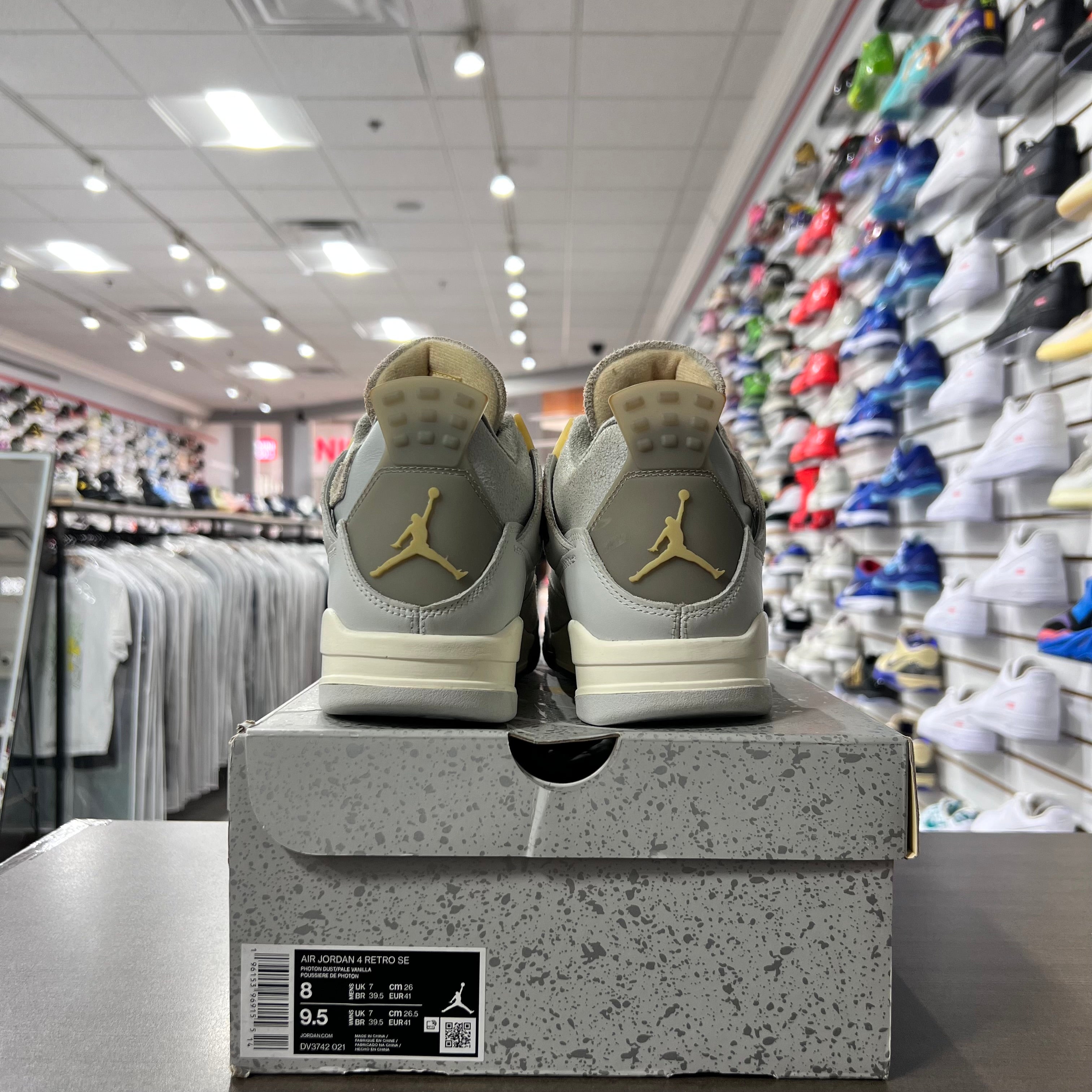 Jordan Retro 4 Mens Photon Craft (Lightly Worn)