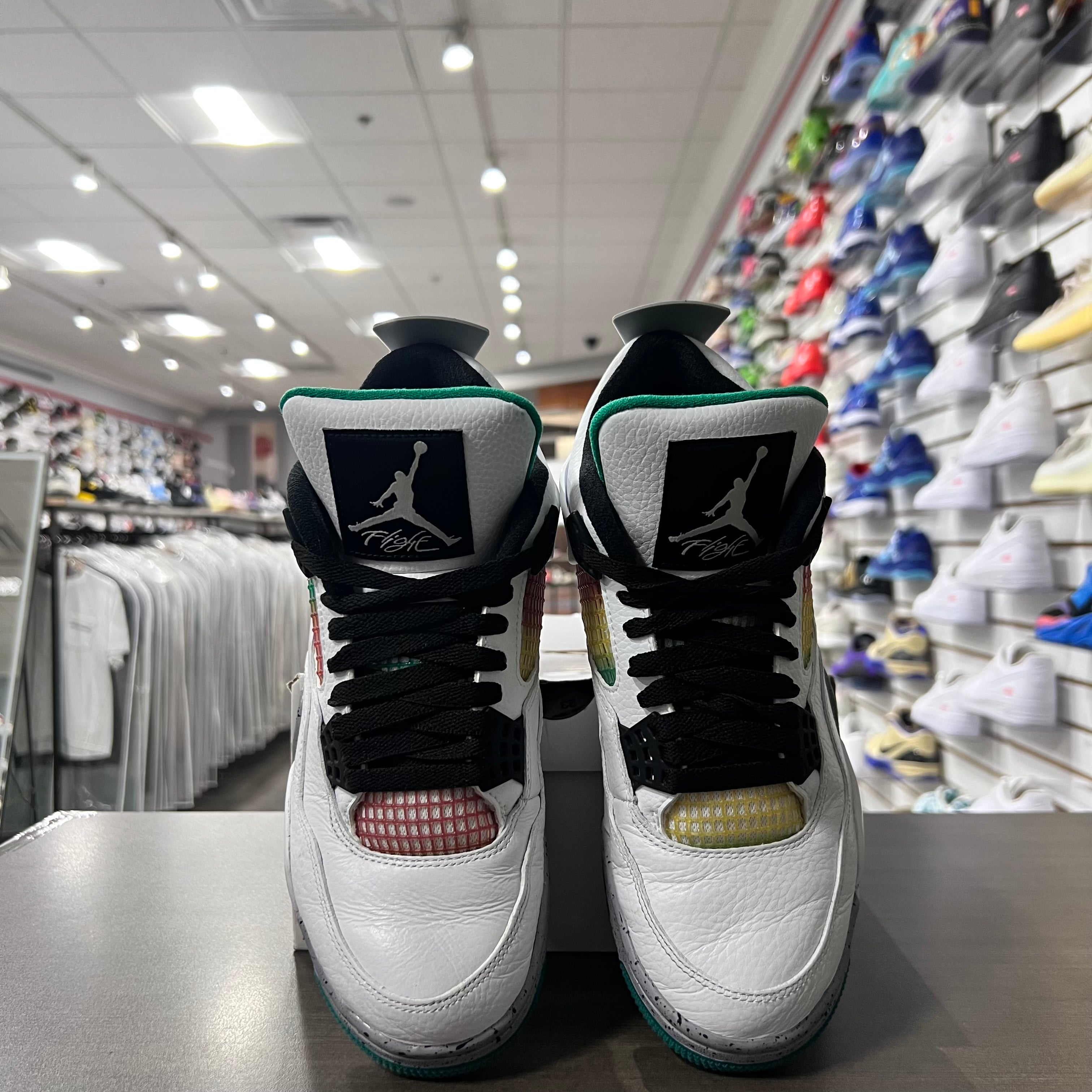 Jordan Retro 4 Womens Rasta (Lightly Worn)