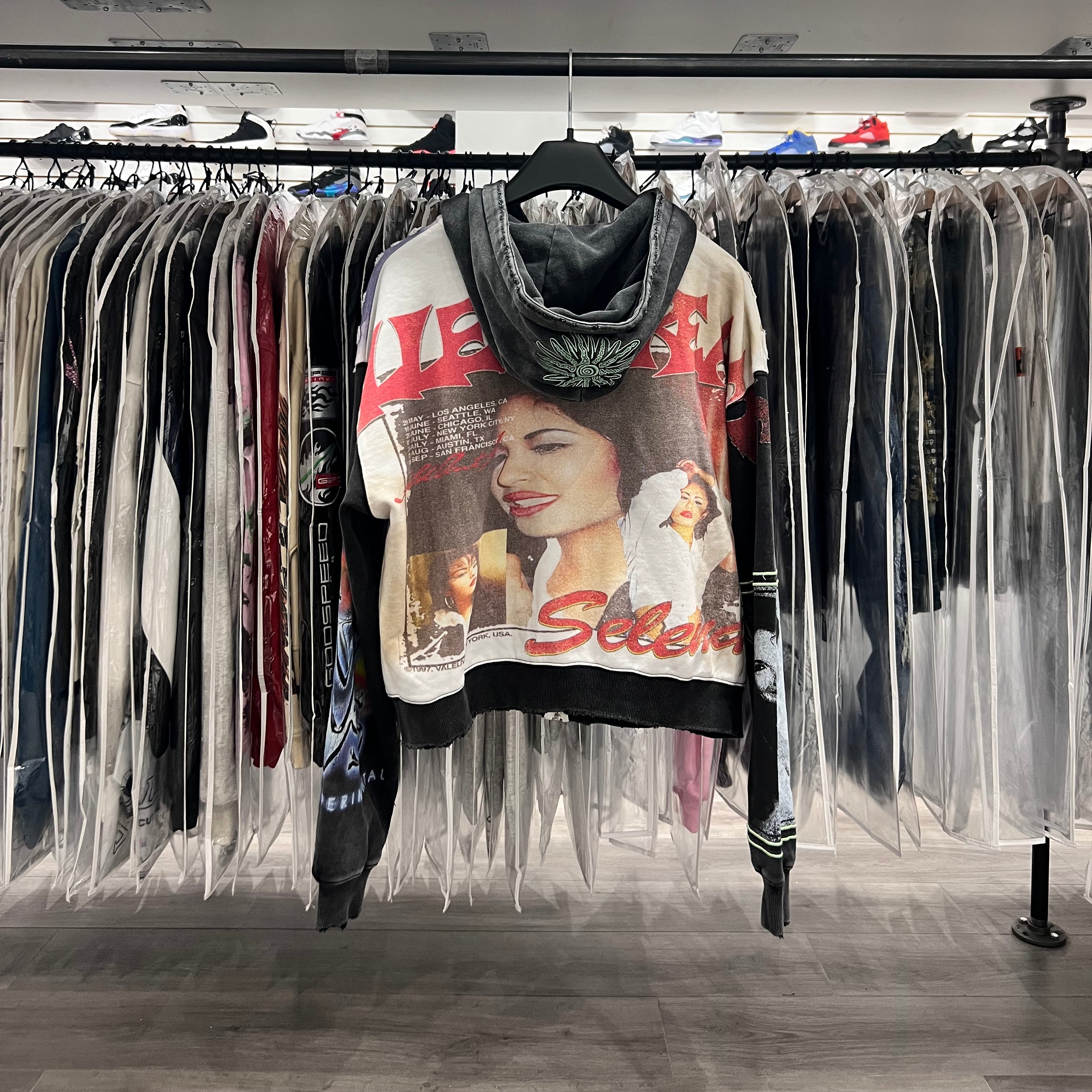 Vale Selena Quintanilla Zip Up Hoodie (Lightly Worn)