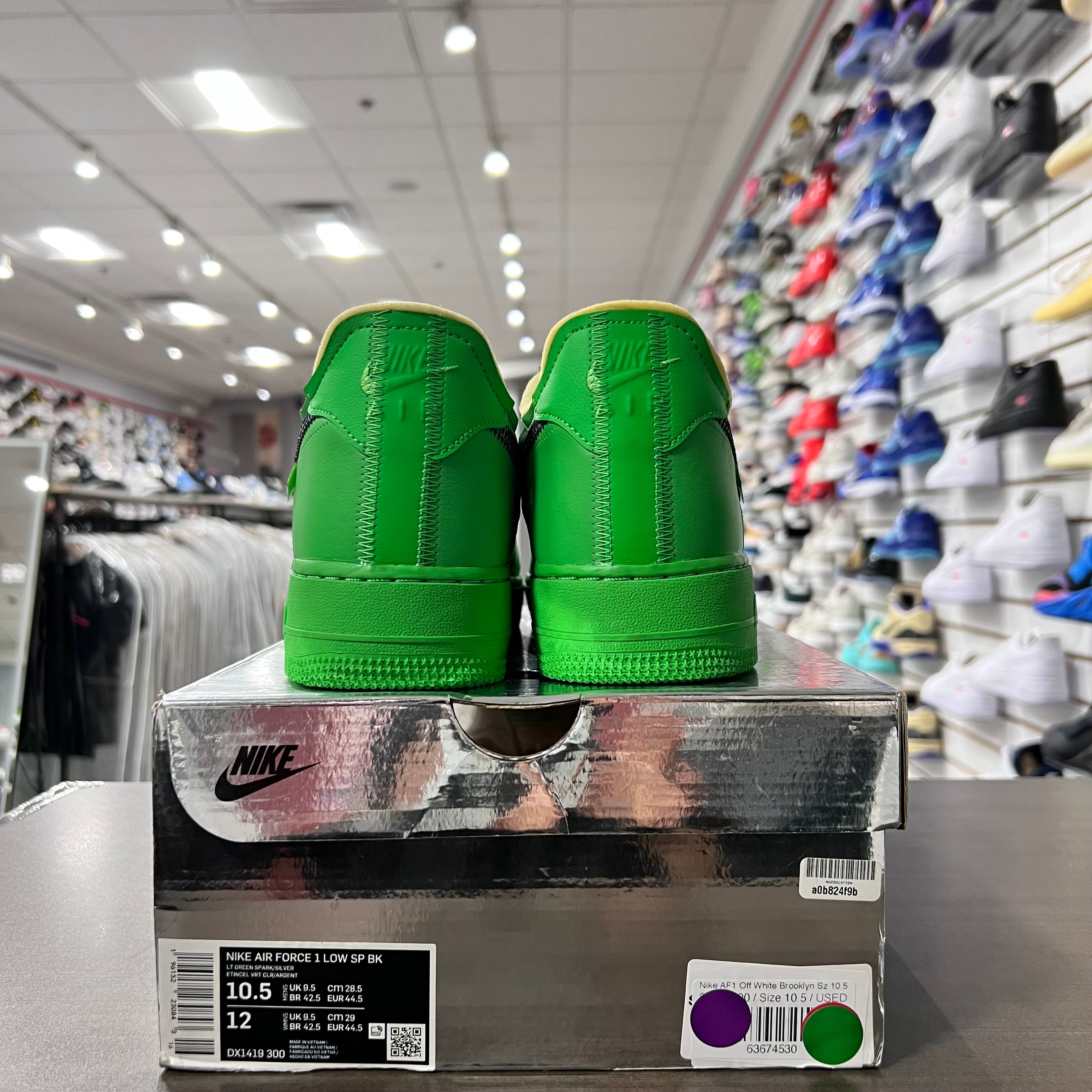 Nike Air Force 1 Low Off White Brooklyn (Lightly Worn)