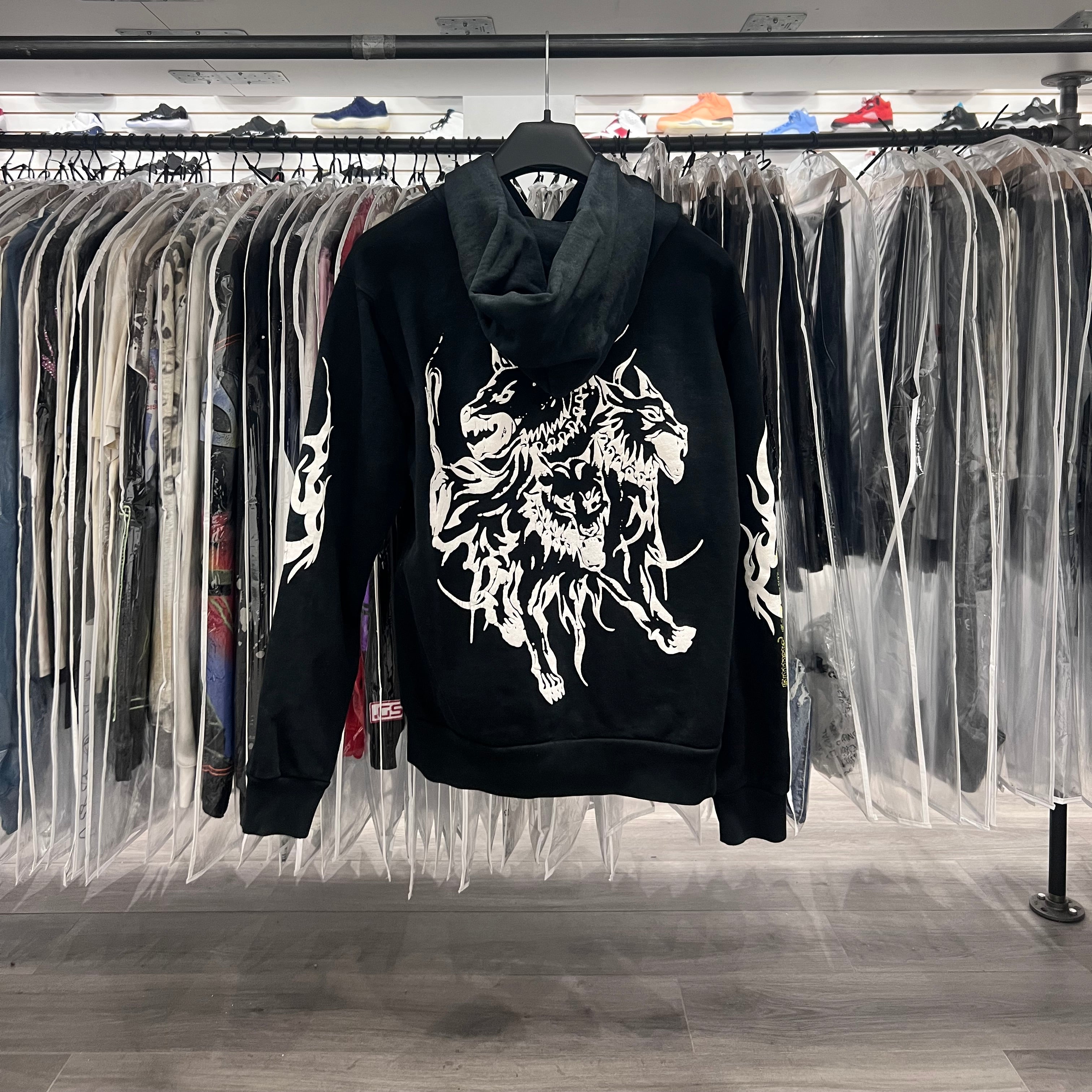 Revenge Cerberus Hoodie Black (Lightly Worn)