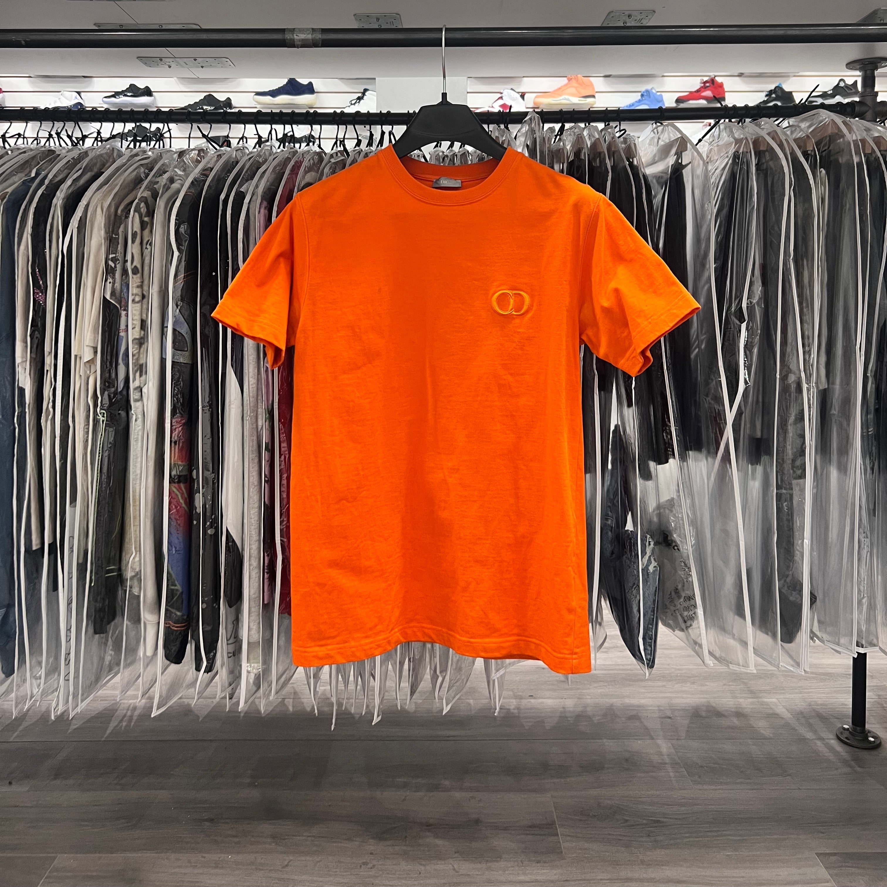 Dior Icon Tee Orange (Lightly Worn)