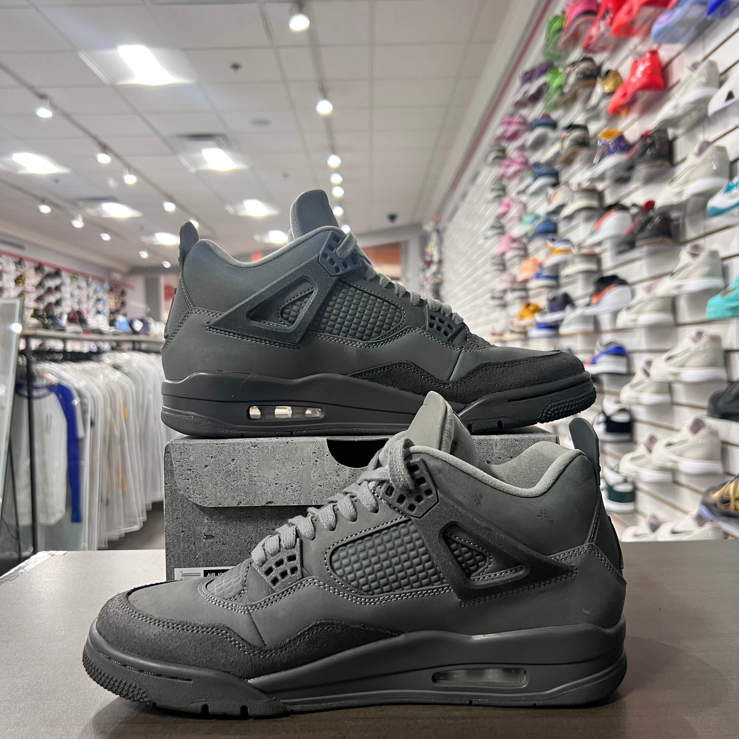 Jordan Retro 4 Mens Wet Cement (Lightly Worn)