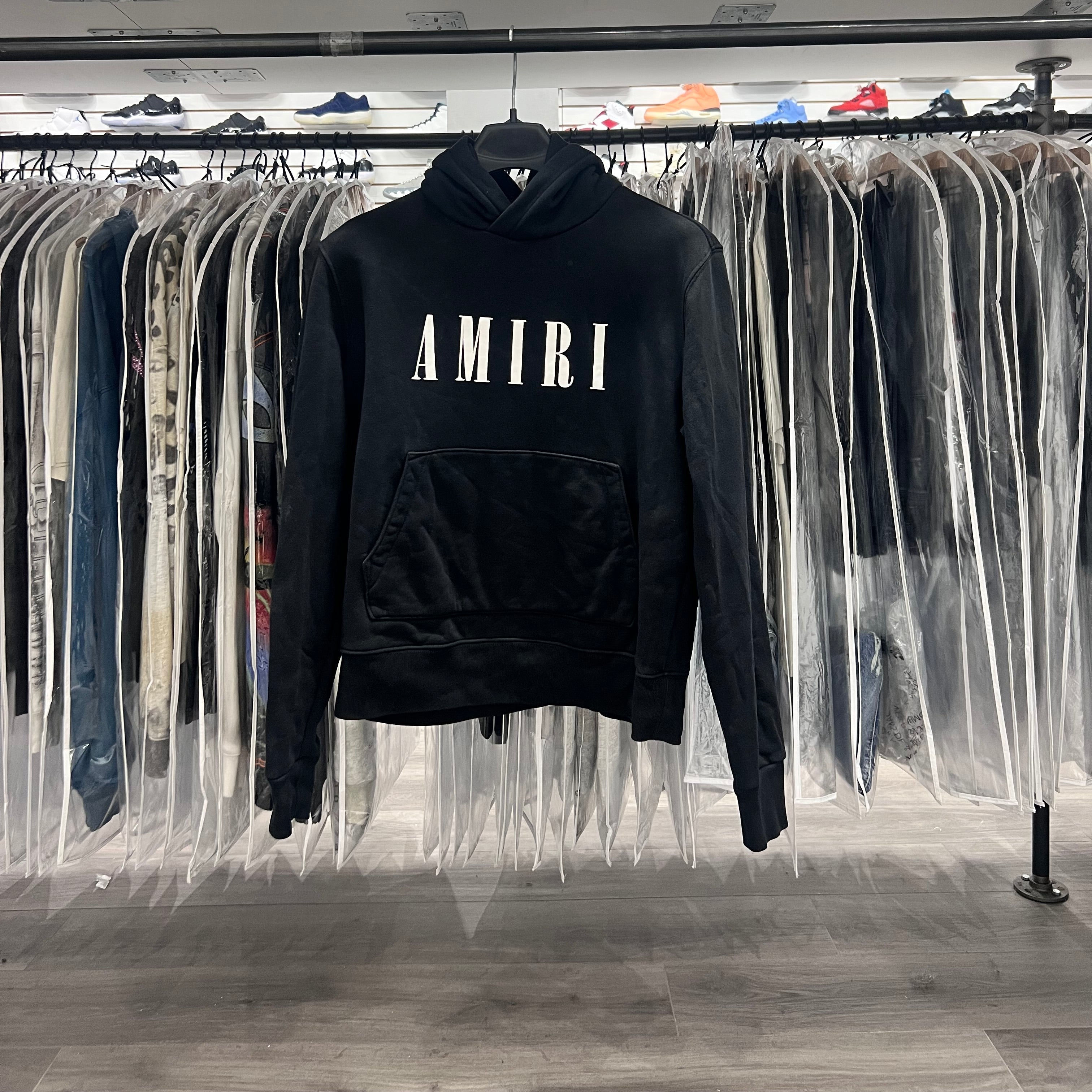 Amiri Core Logo Hoodie Black (Lightly Worn)