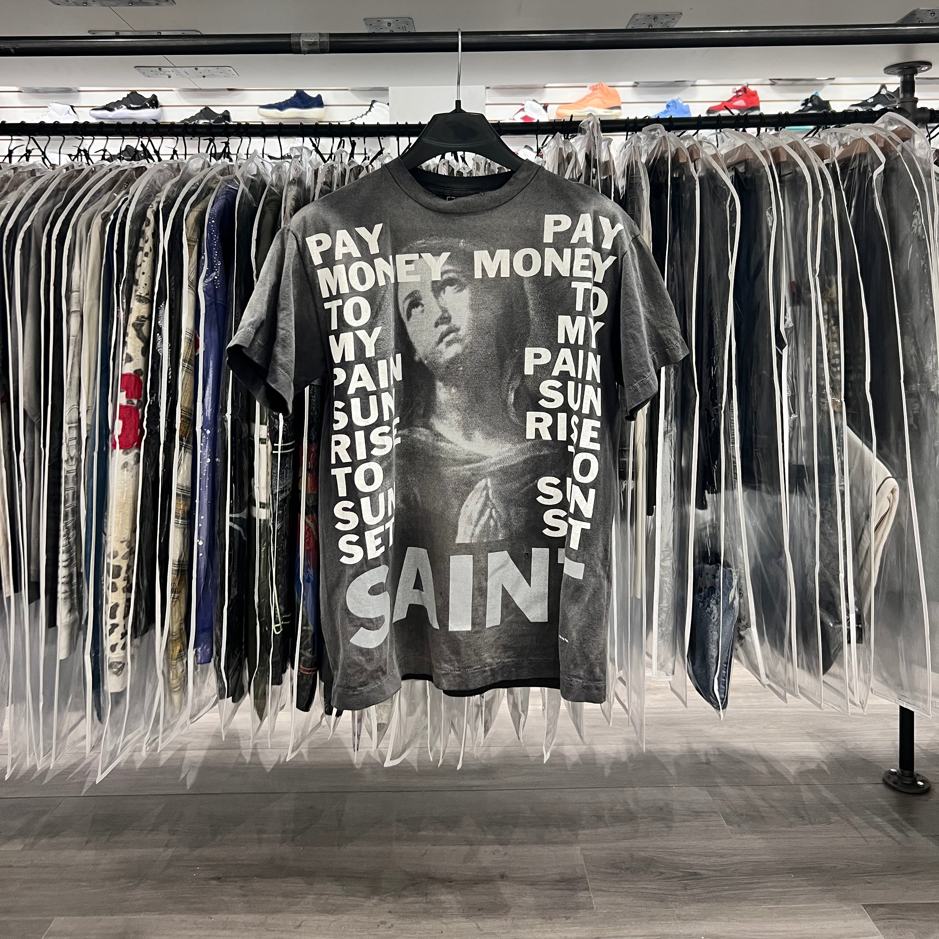 Saint Michael Pay Money To My Pain Tee (Lightly Worn)